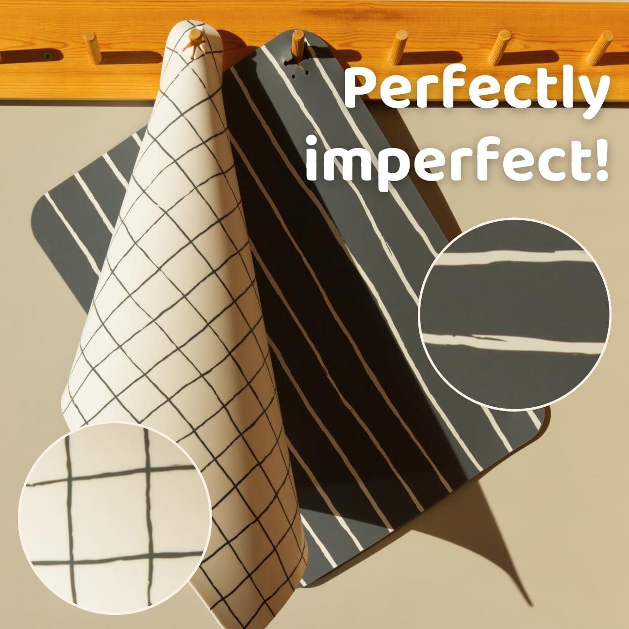 Manteles de Silicona Aplainr para Niños - Set de 2, Hora Azul