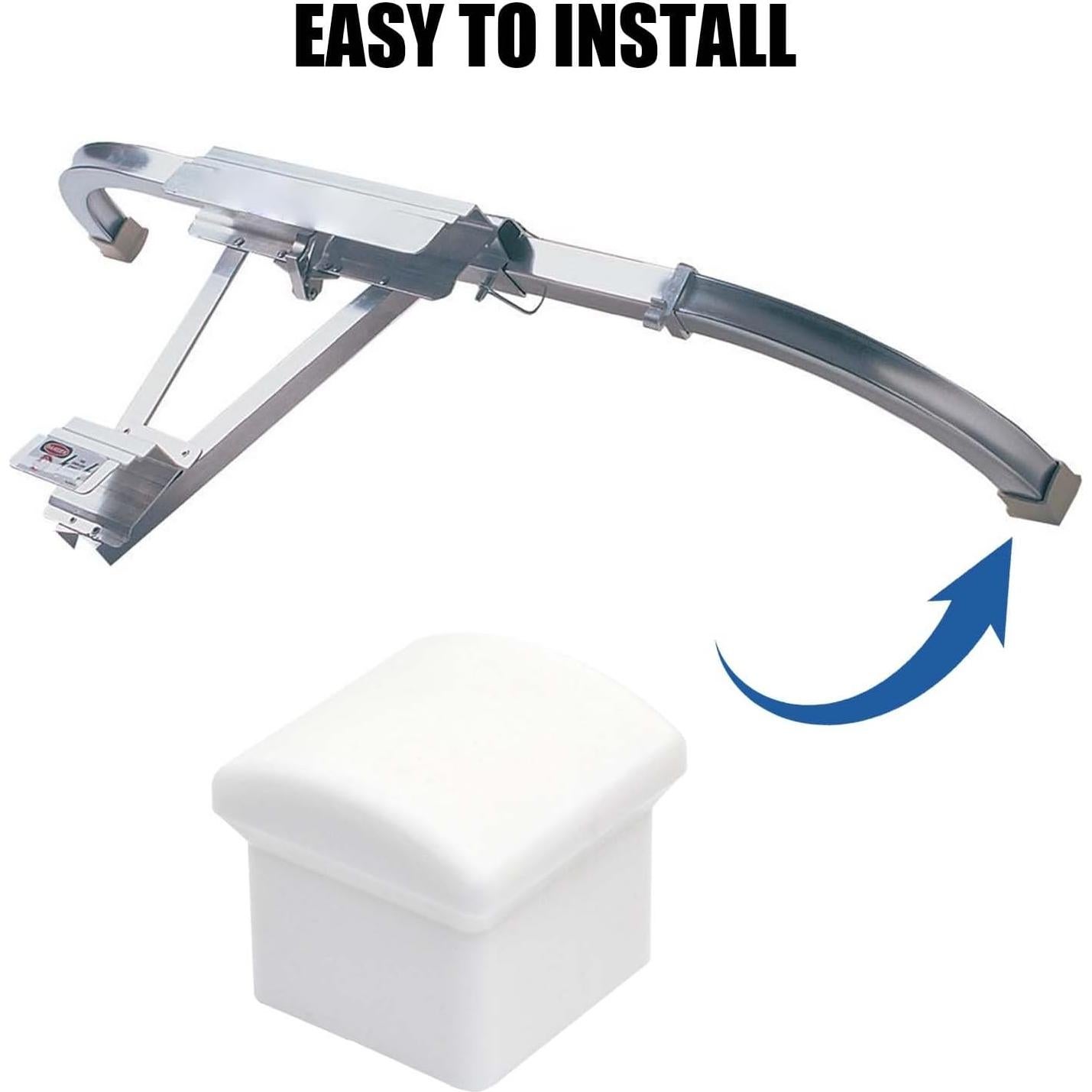 Tapas de goma para escalera Werner AC36-2 - 2 paquetes