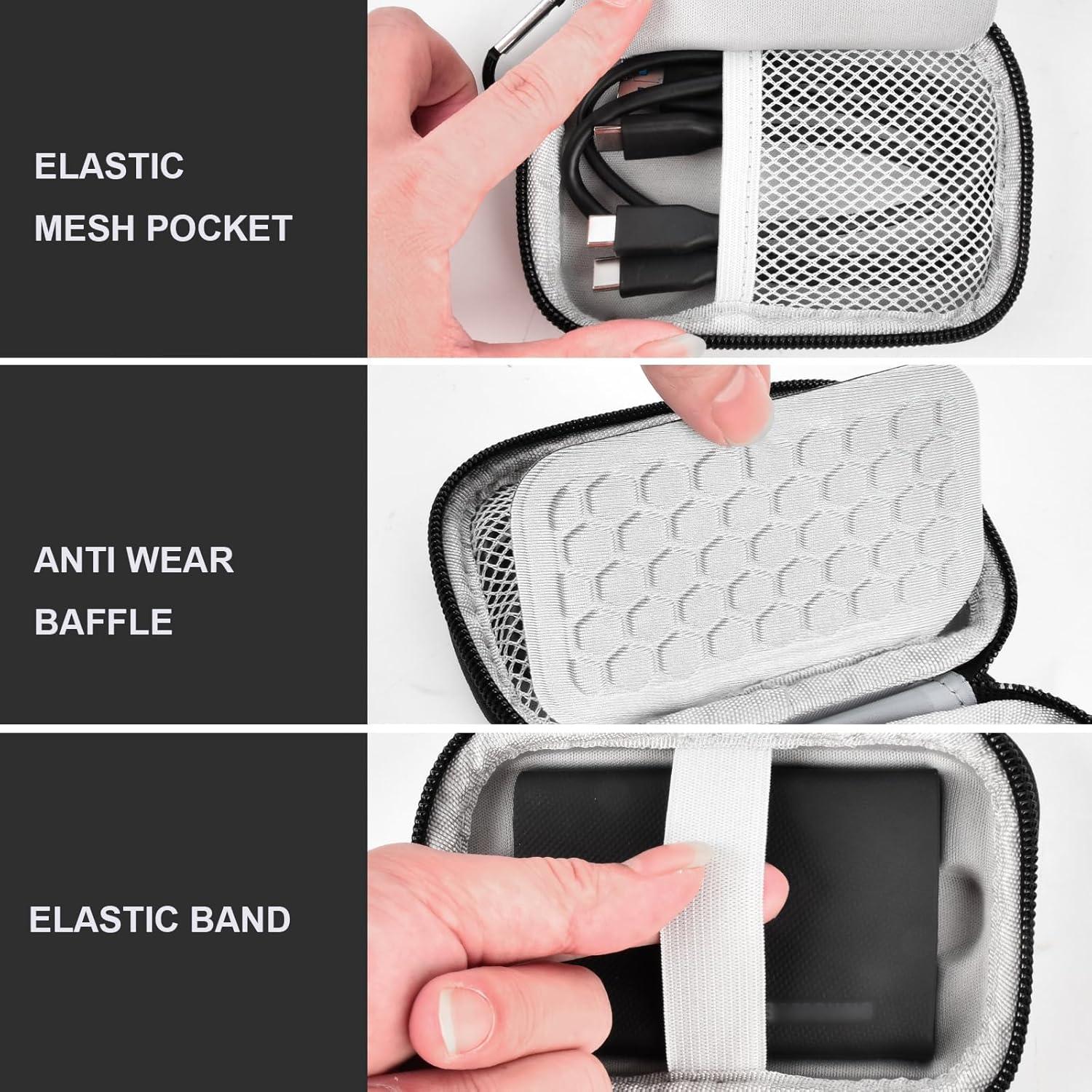 Funda de Viaje para SSD Samsung T9/T7 4TB 2TB 1TB USB 3.2