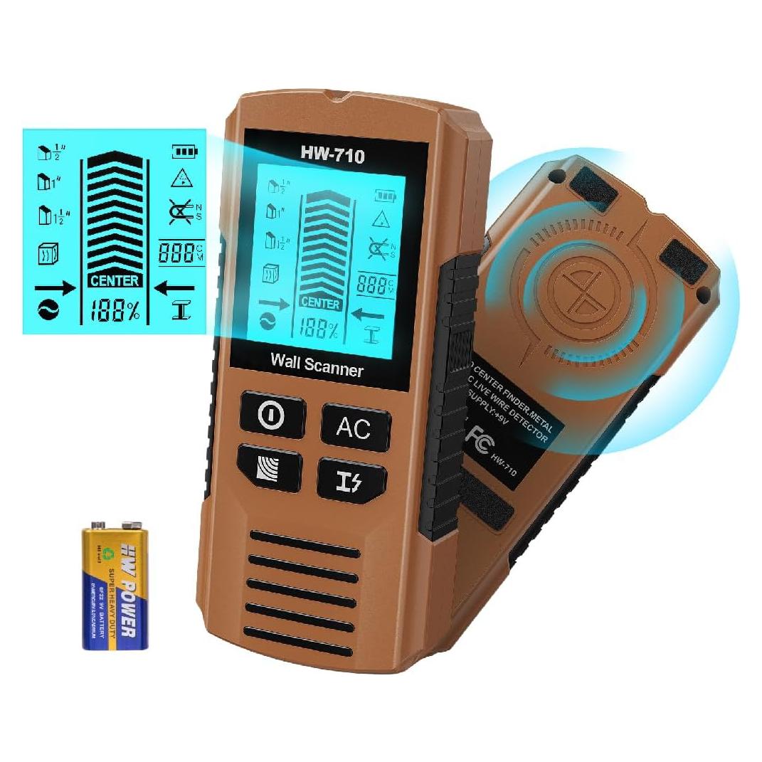 Detector de Estudio 5 en 1 Deller con Pantalla LCD HD