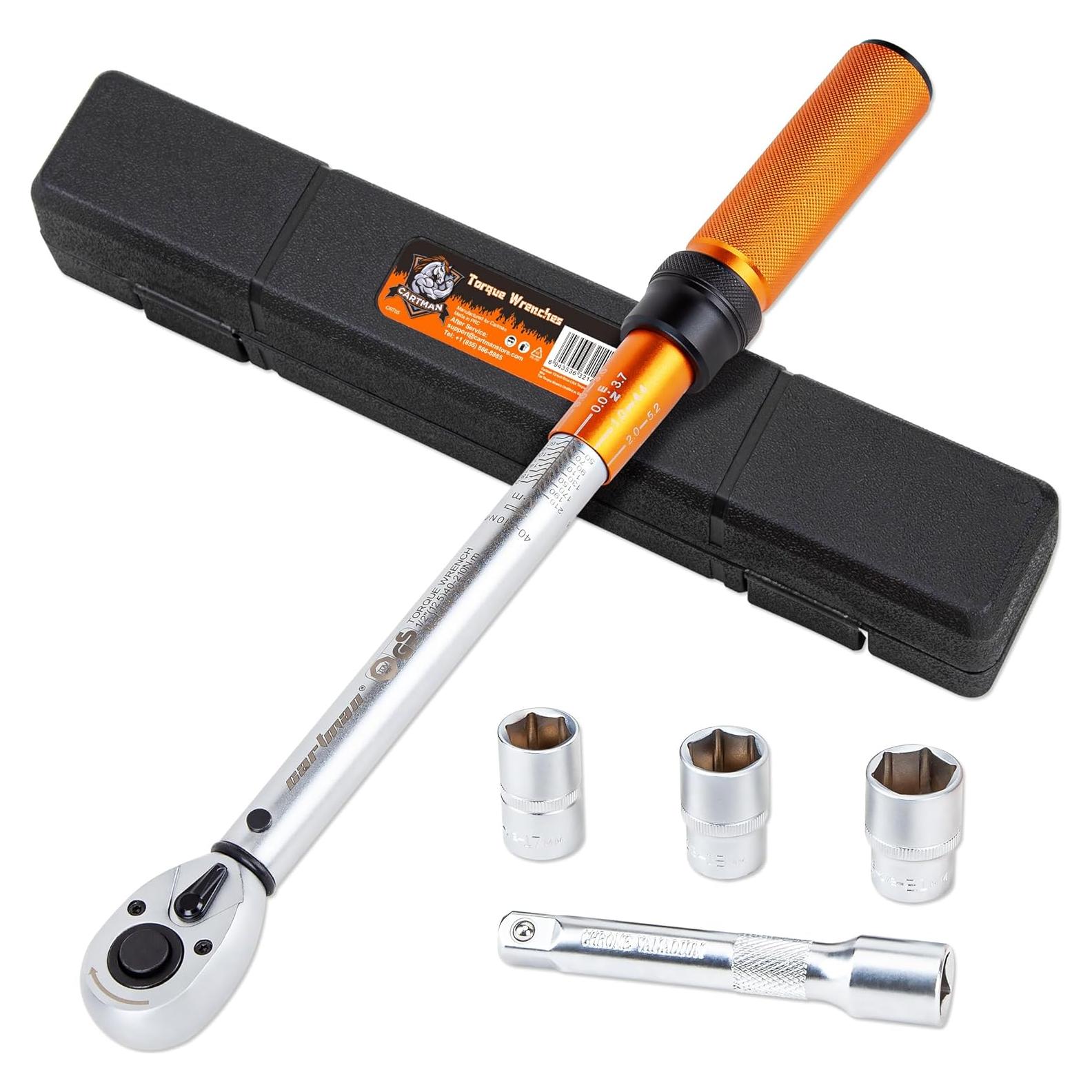 Llave de Torque de Click CARTMAN 1/2" 29.5-155 LB.IN / 3.34-17.55 N.M