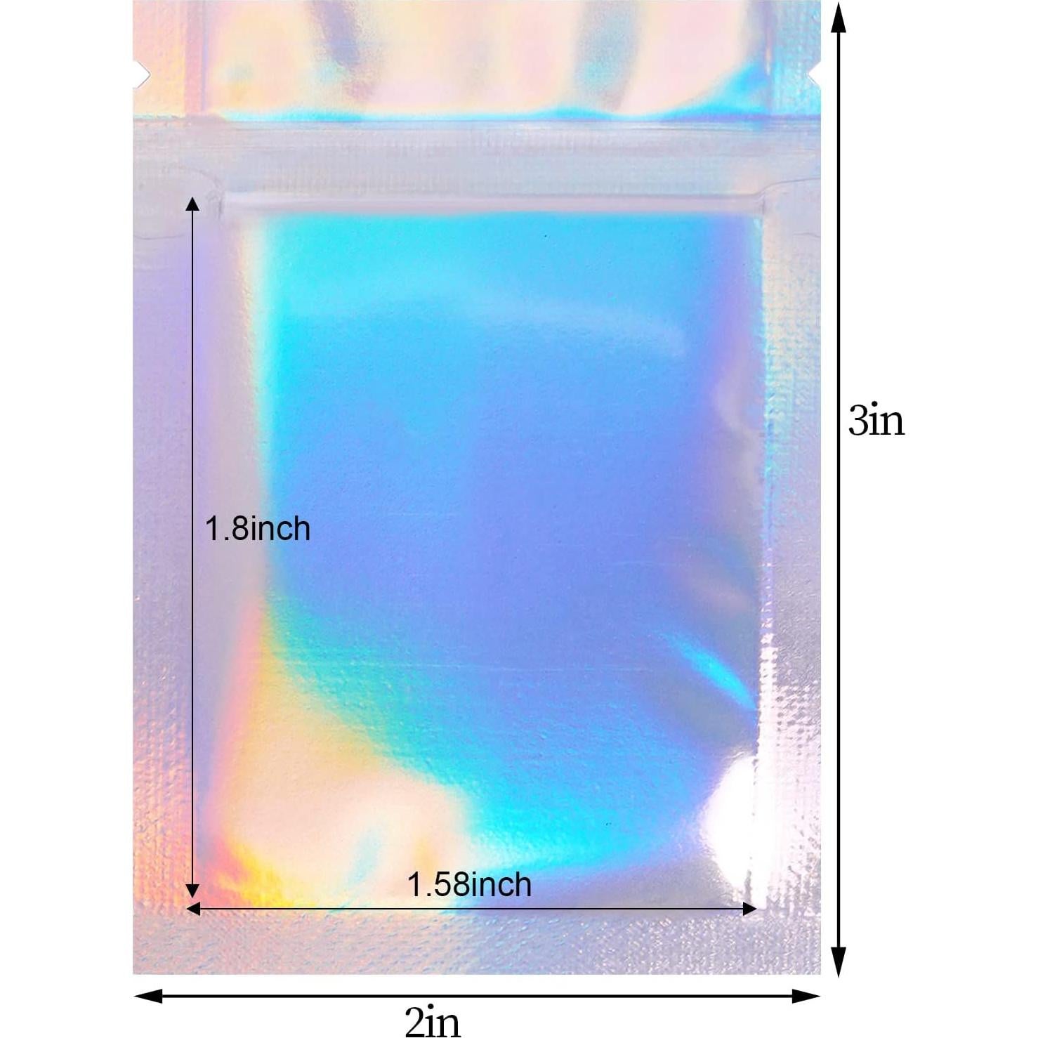 100 Bolsas Reutilizables a Prueba de Olores Tayfremn 5x7.6cm