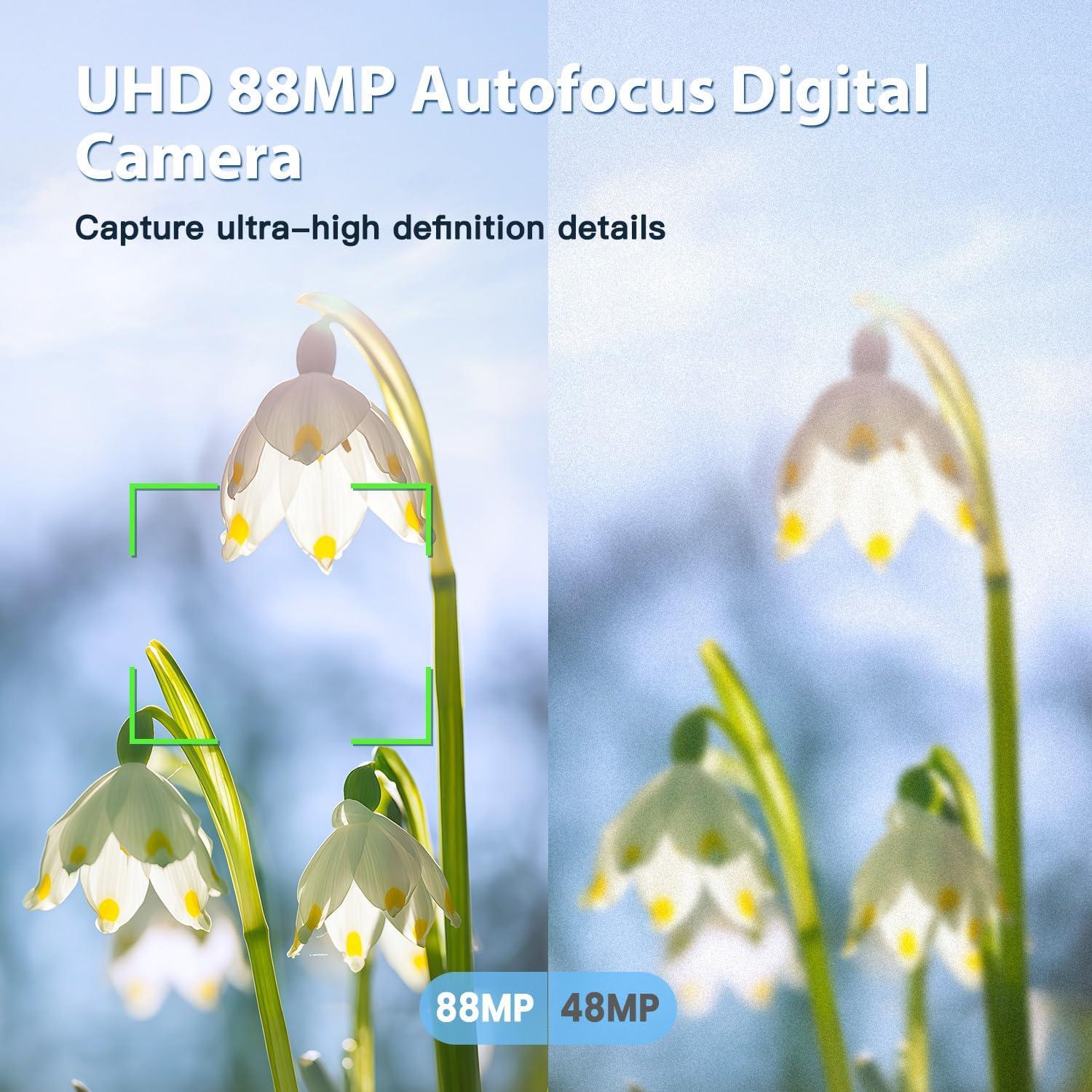 Cámara Digital 8K IGXHAVIZ DC226 Autofocus 88MP WiFi