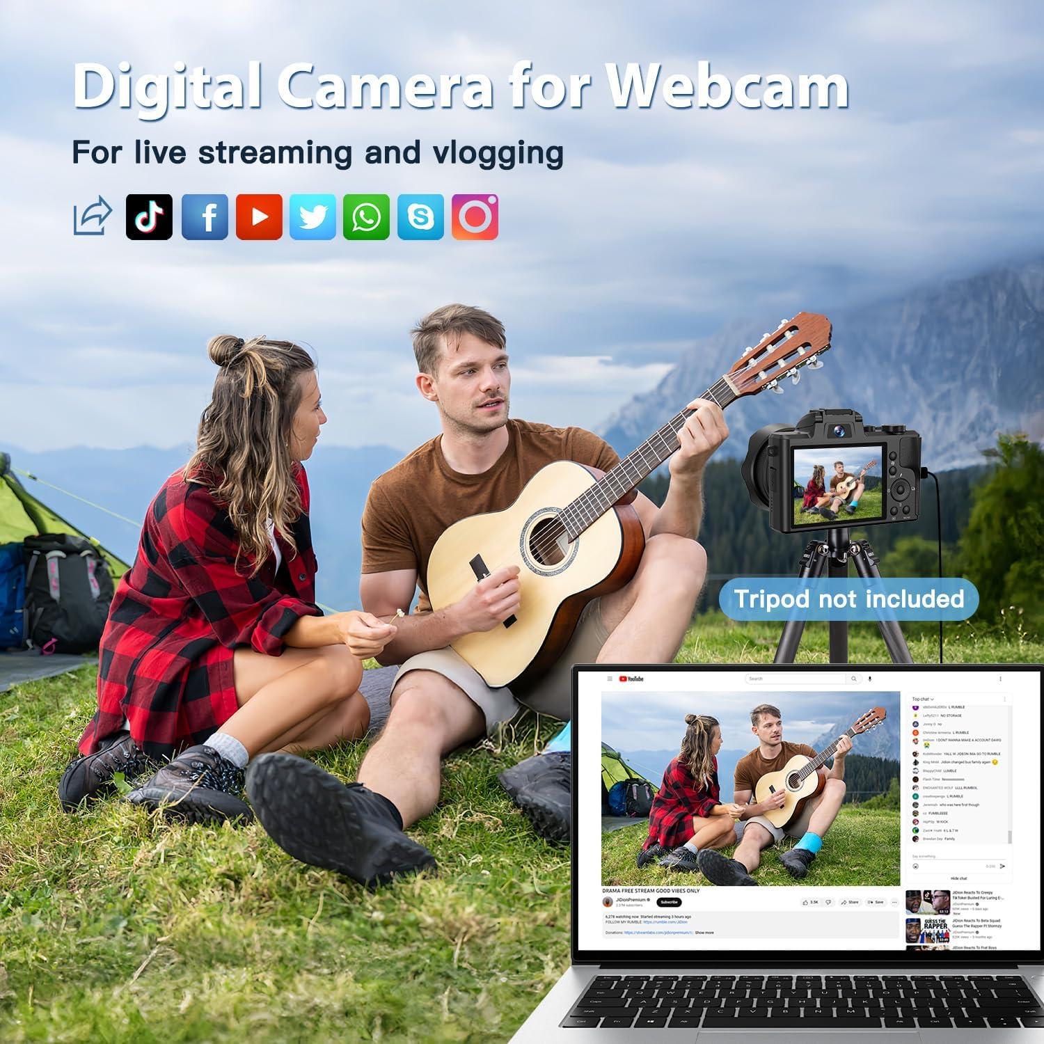 Cámara Digital 8K IGXHAVIZ DC226 Autofocus 88MP WiFi