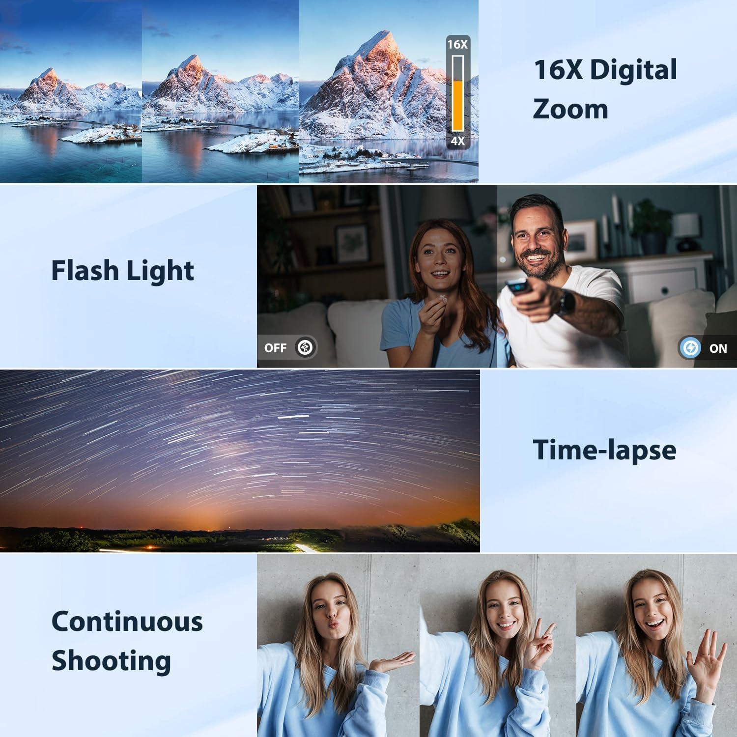 Cámara Digital 8K IGXHAVIZ DC226 Autofocus 88MP WiFi