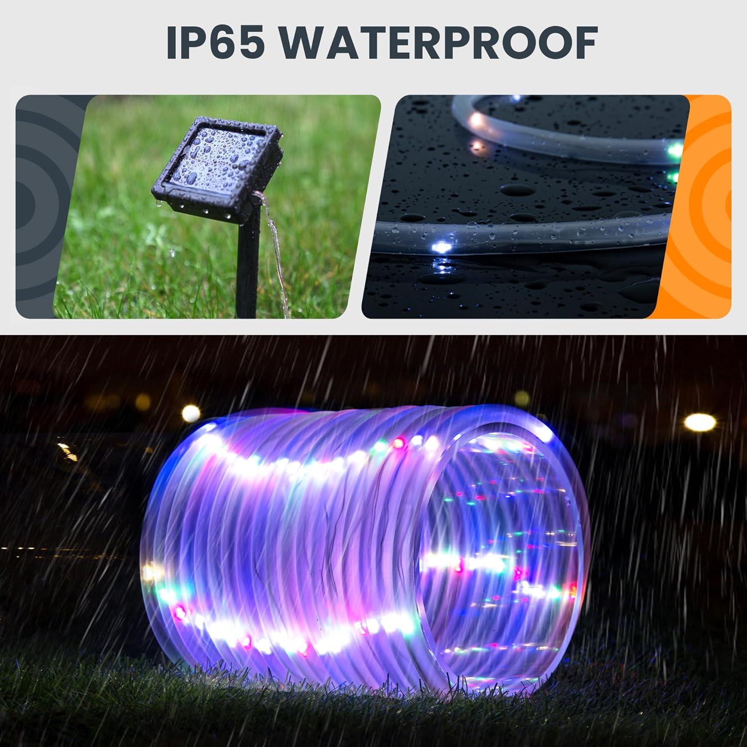 Luces Solares GIGALUMI 200 LEDs para Piscinas 21.7 m IP65