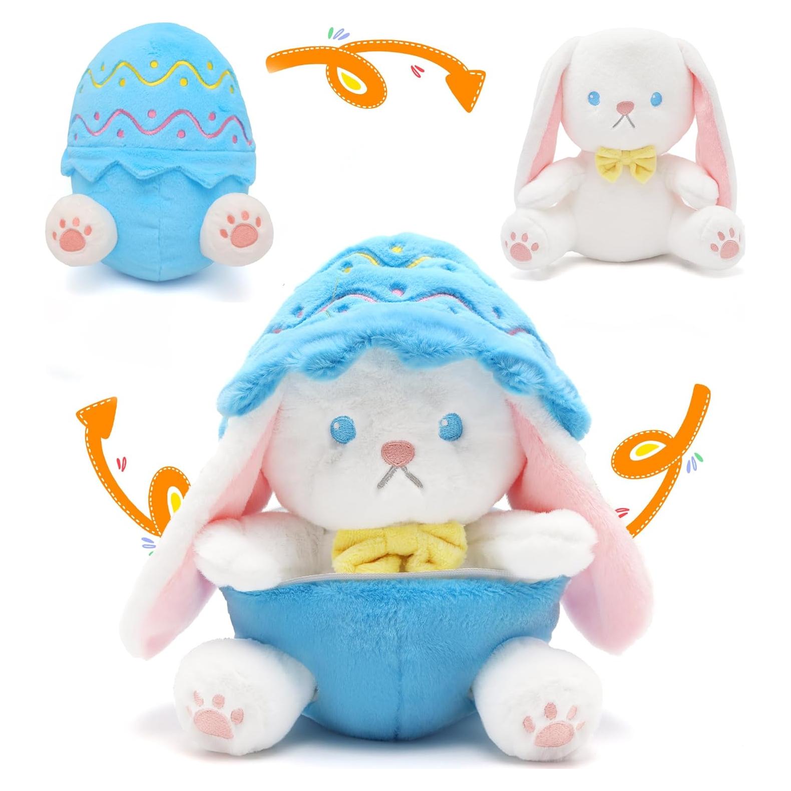 Conejo de Pascua de Peluche IUTOYYE 17.95 cm Azul