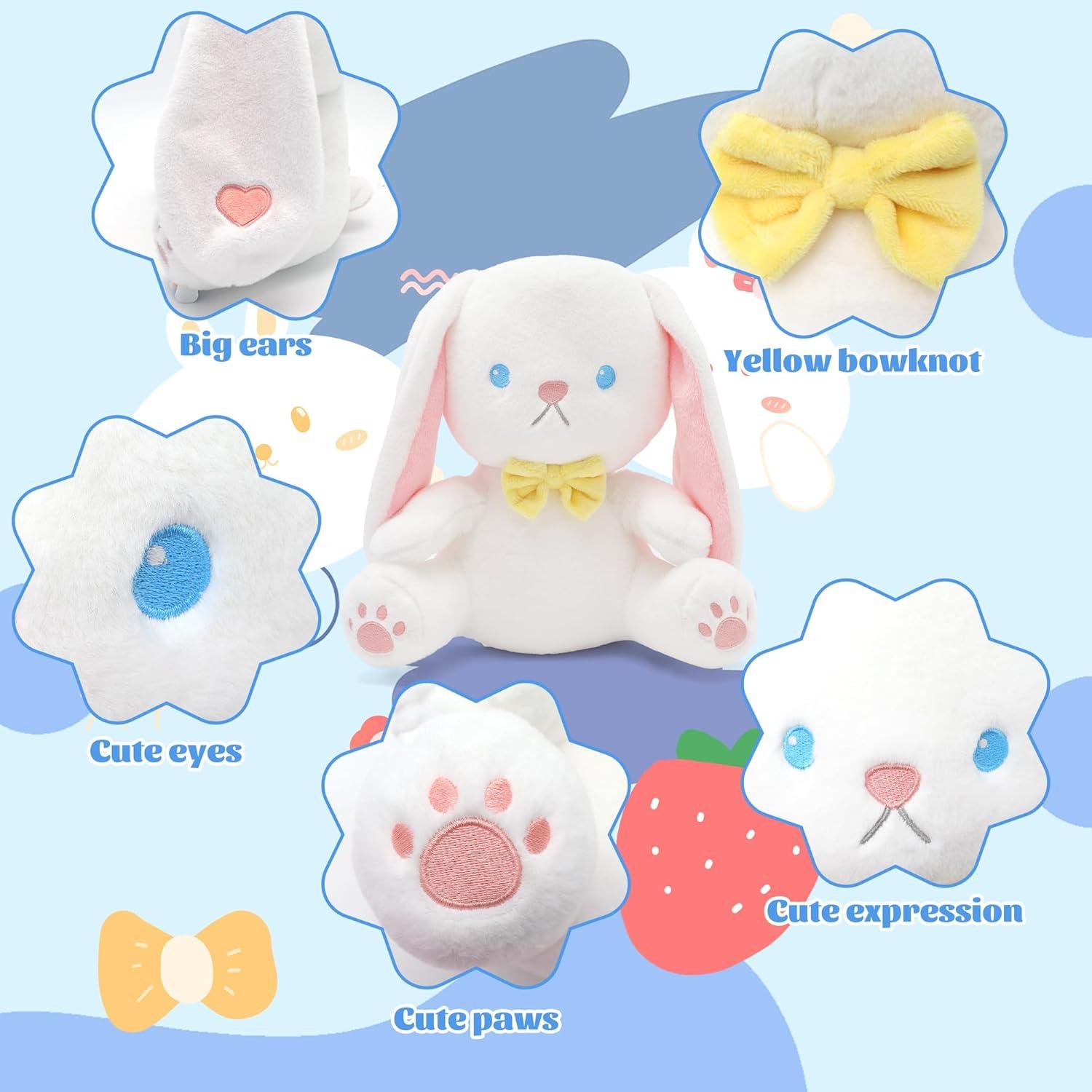 Conejo de Pascua de Peluche IUTOYYE 17.95 cm Azul