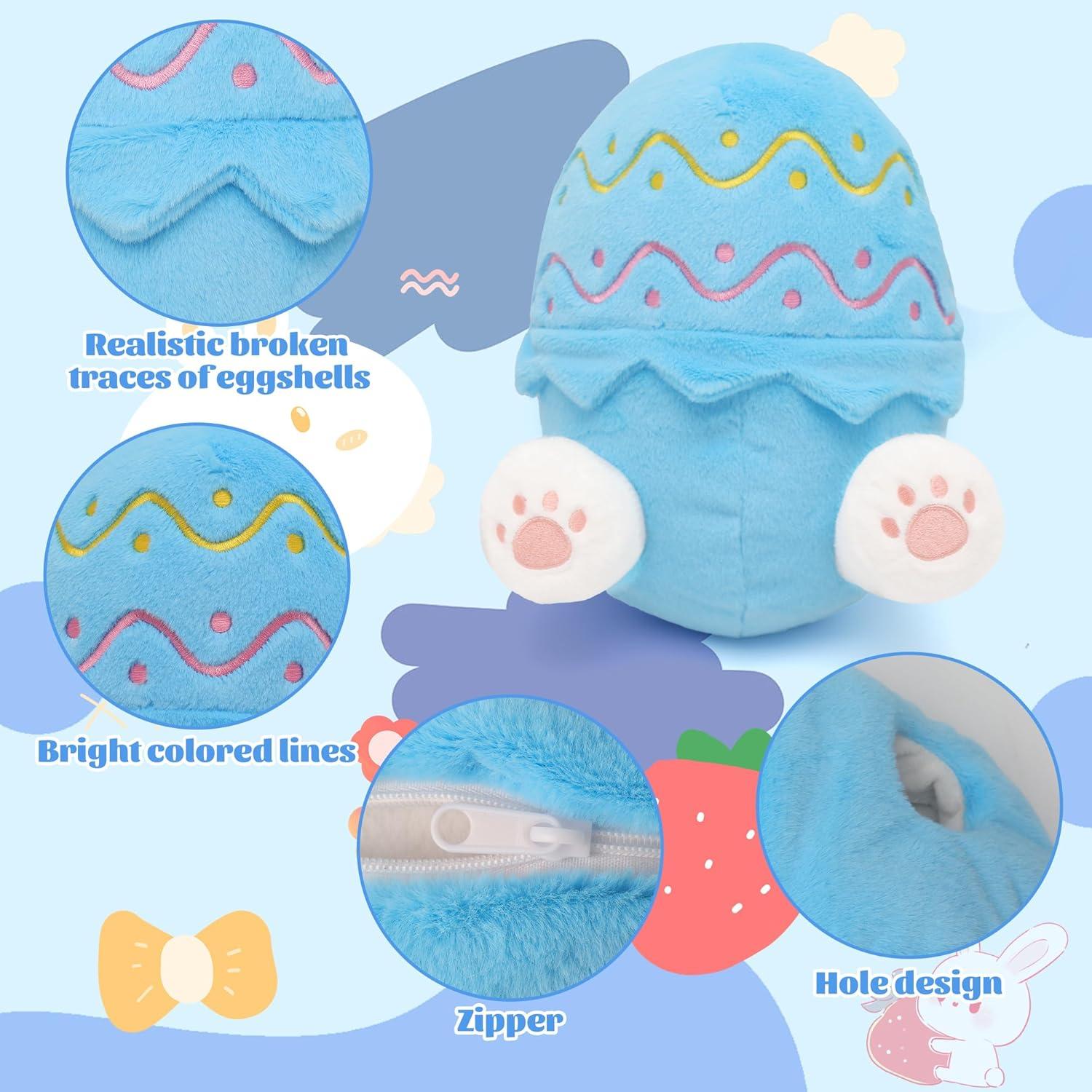 Conejo de Pascua de Peluche IUTOYYE 17.95 cm Azul