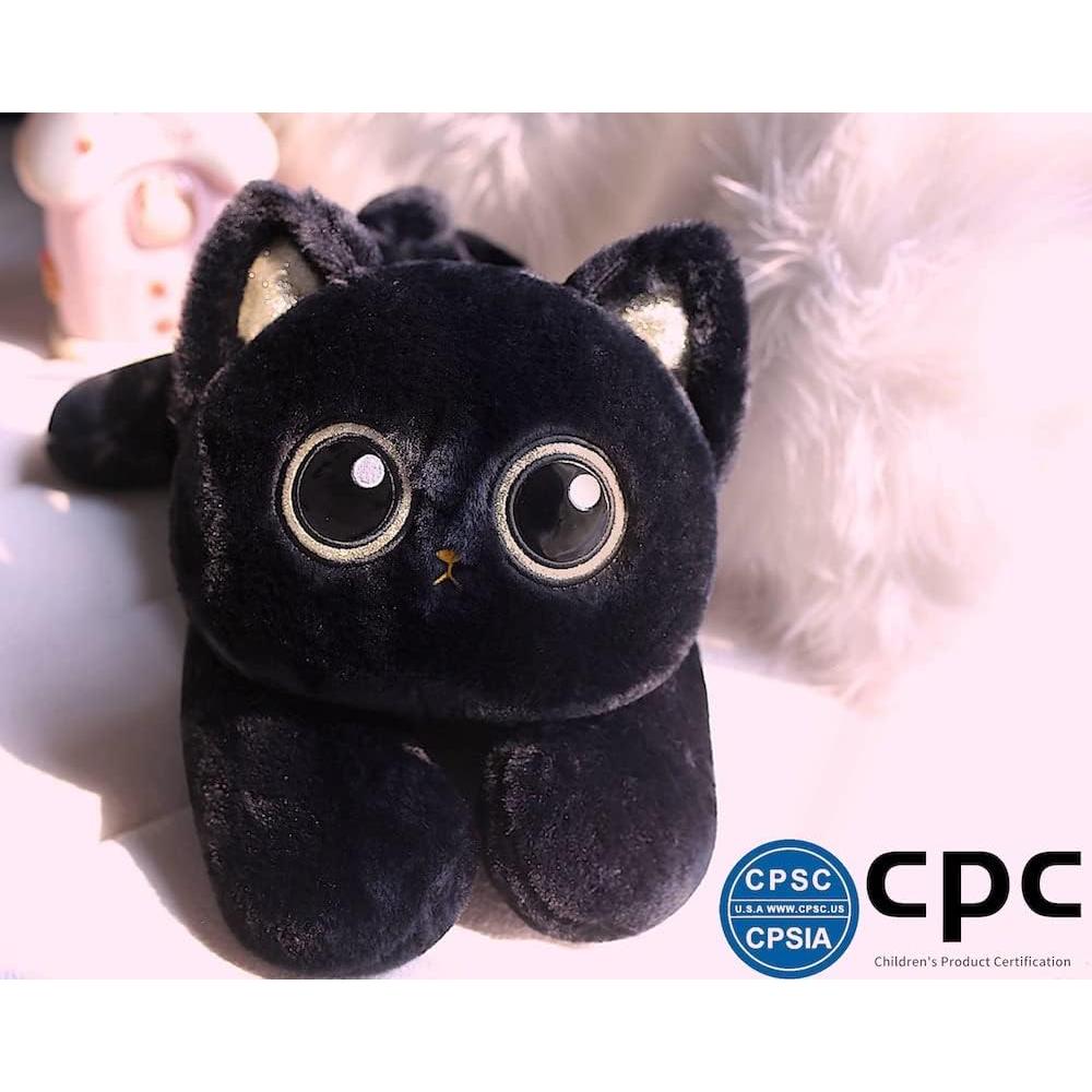 Peluche Calentable Uoozii Gato Negro 50 cm 1.74 kg