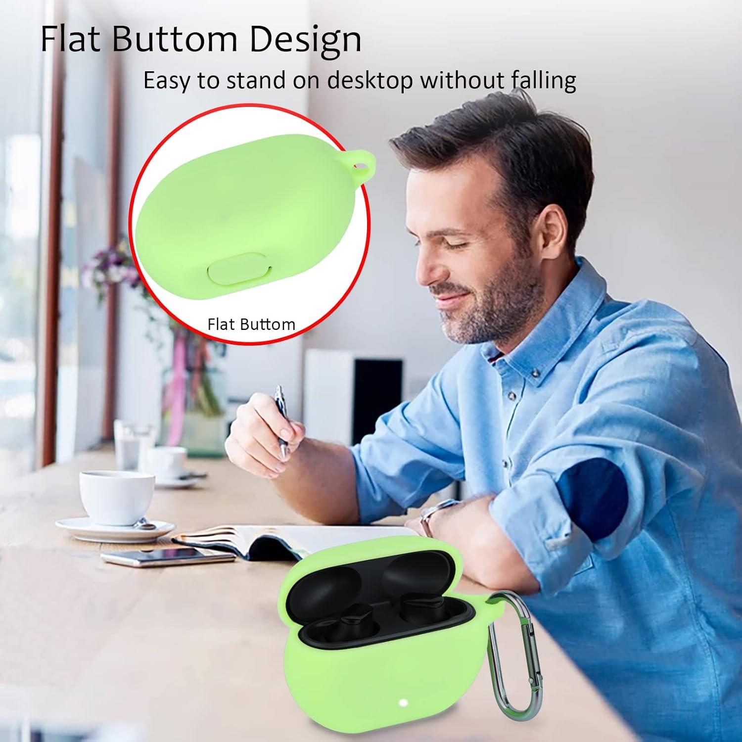 Funda de Silicona LEFXMOPHY para Beats Studio Buds 2021 Verde