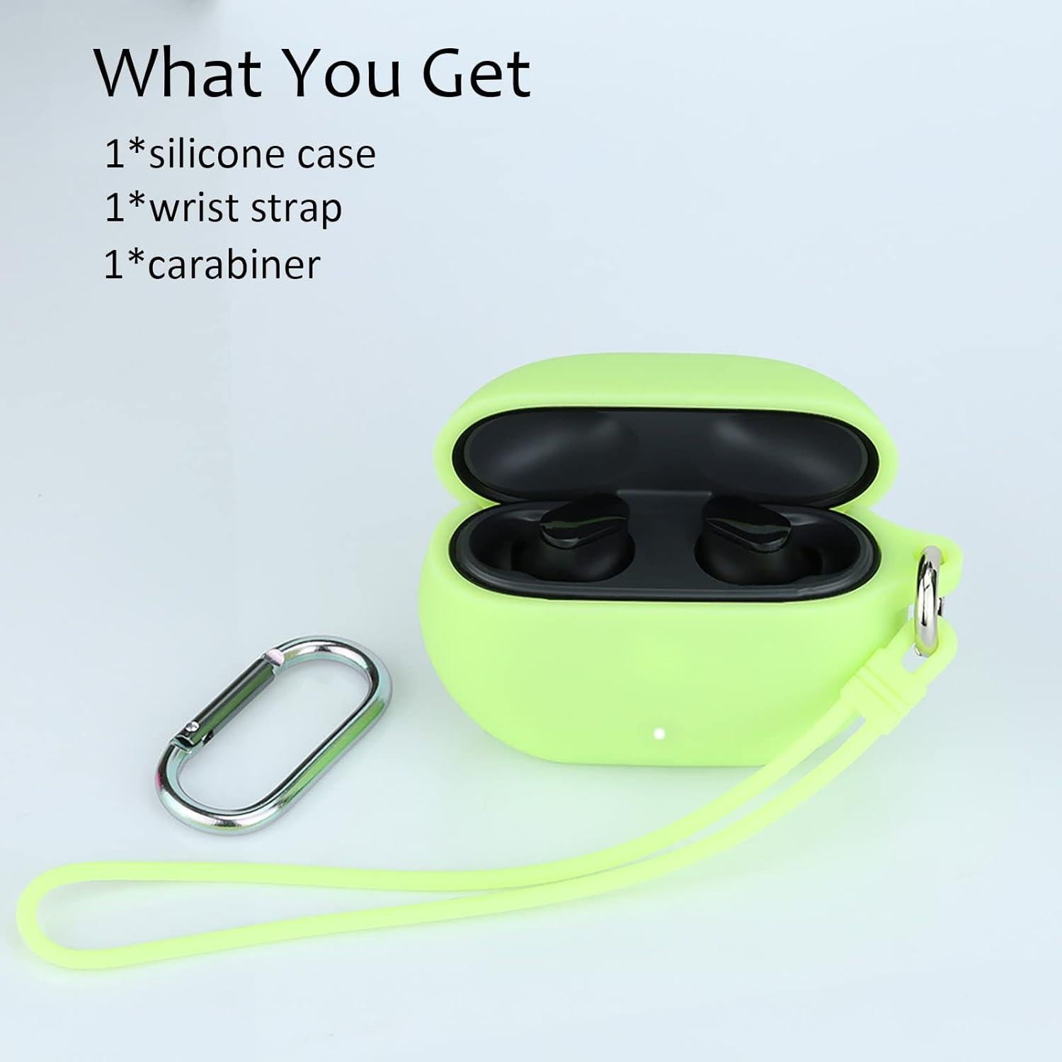 Funda de Silicona LEFXMOPHY para Beats Studio Buds 2021 Verde