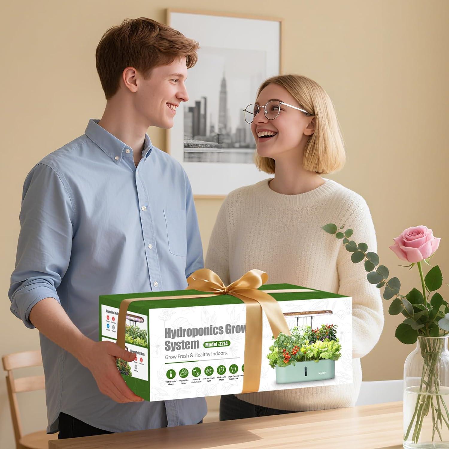 Sistema de Cultivo Hidropónico DRYADES 12 Cápsulas con Luz LED