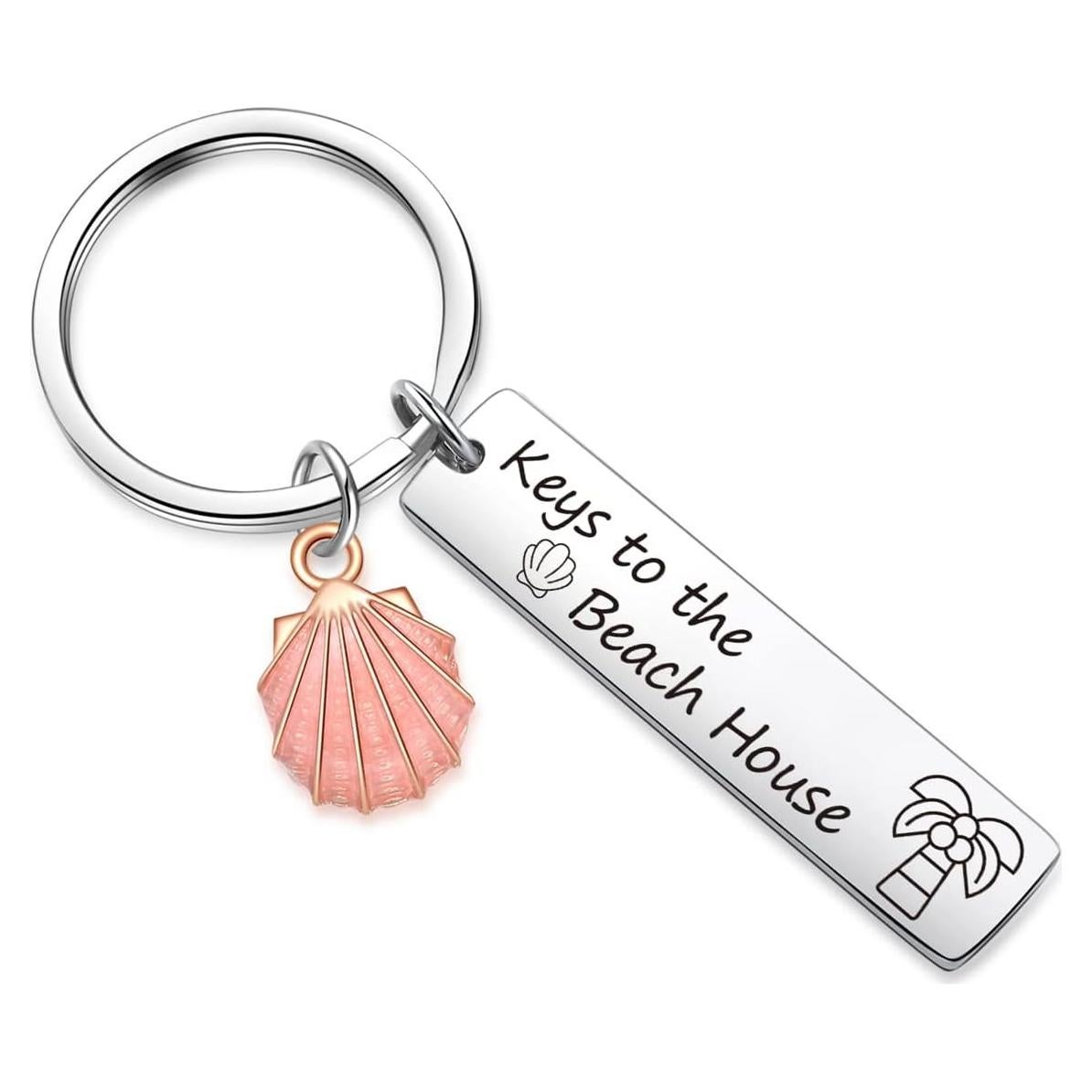 Llavero de Playa ZNOSVEI de Coco - Regalo Ideal para Amigas