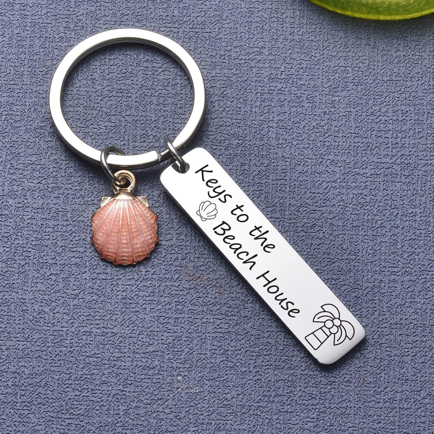 Llavero de Playa ZNOSVEI de Coco - Regalo Ideal para Amigas