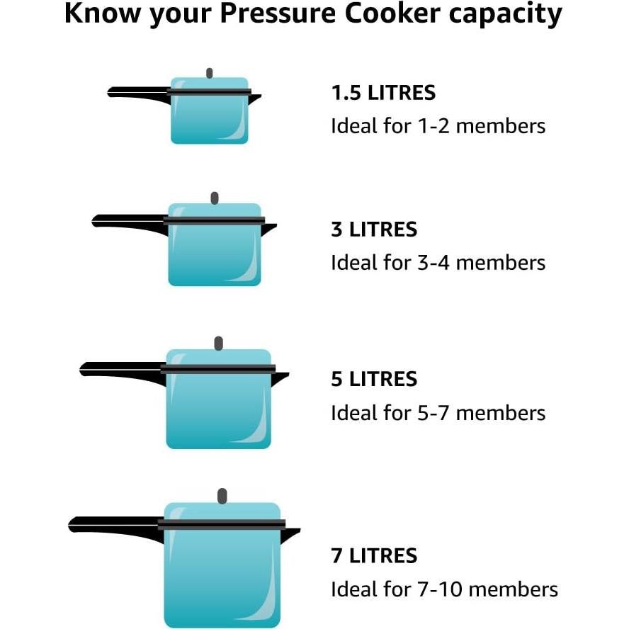 Olla a presión Hawkins B25 2 litros acero inoxidable