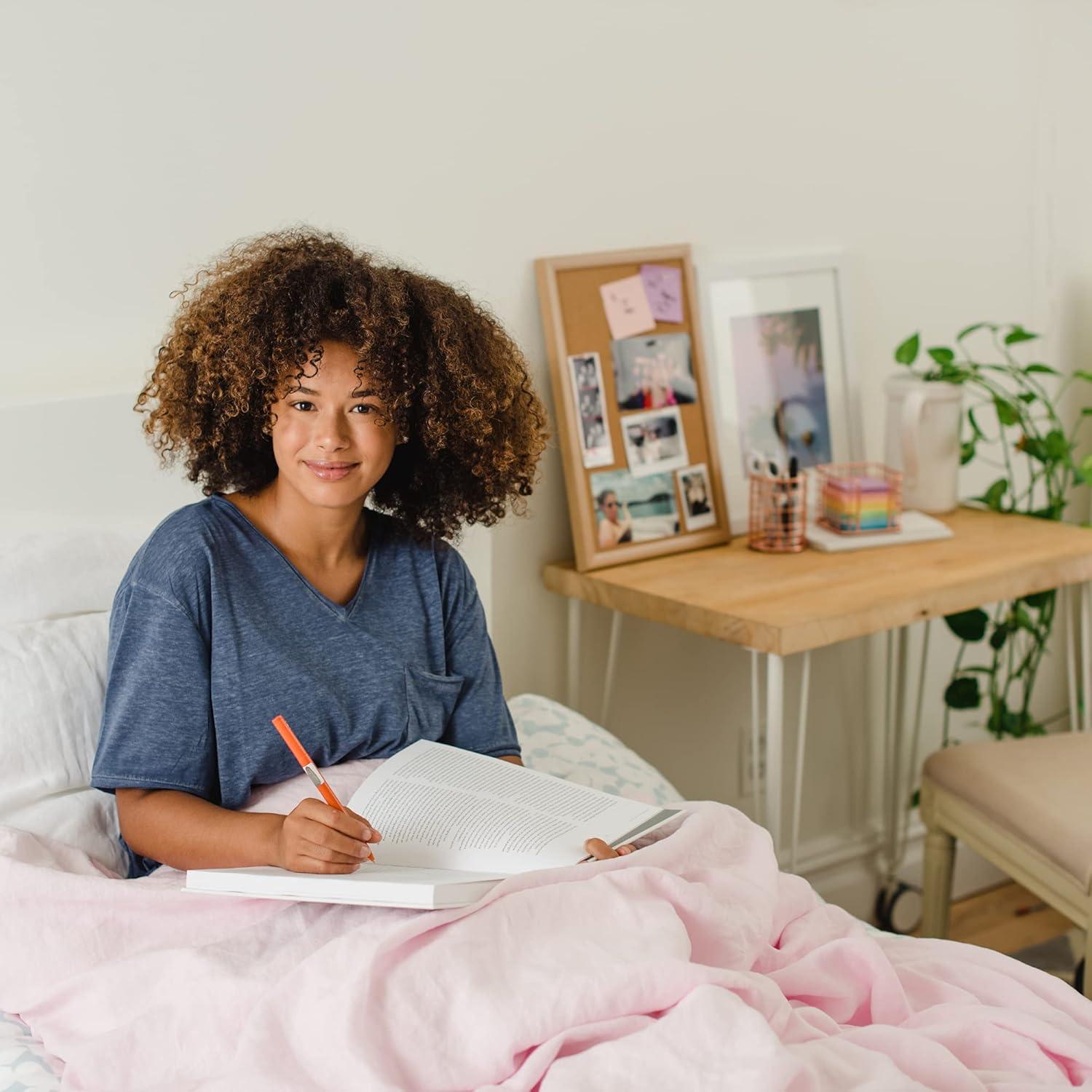 Funda de Edredón Baloo 100% Lino Rosa Pálido 152x203 cm