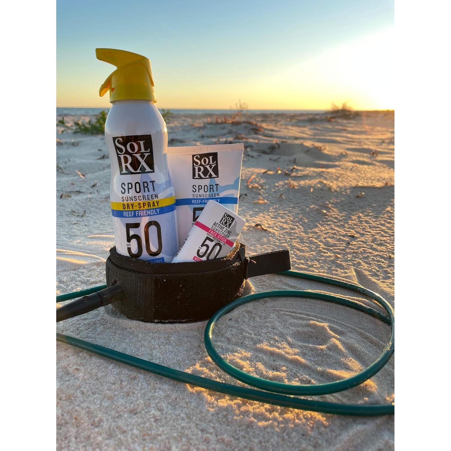 Protector Solar Mineral SolRX SPF 50 Barra Zinc 14g