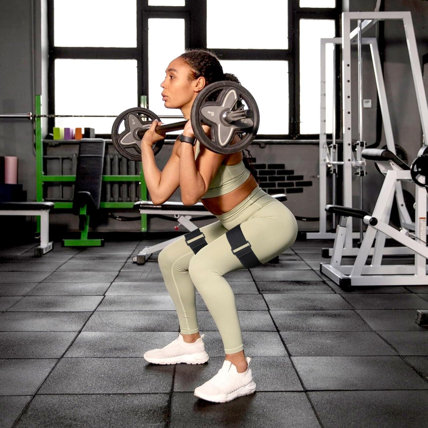 Bandas de Oclusión Glúteos Hpmjz 60x5cm Ajustables 2 Pcs