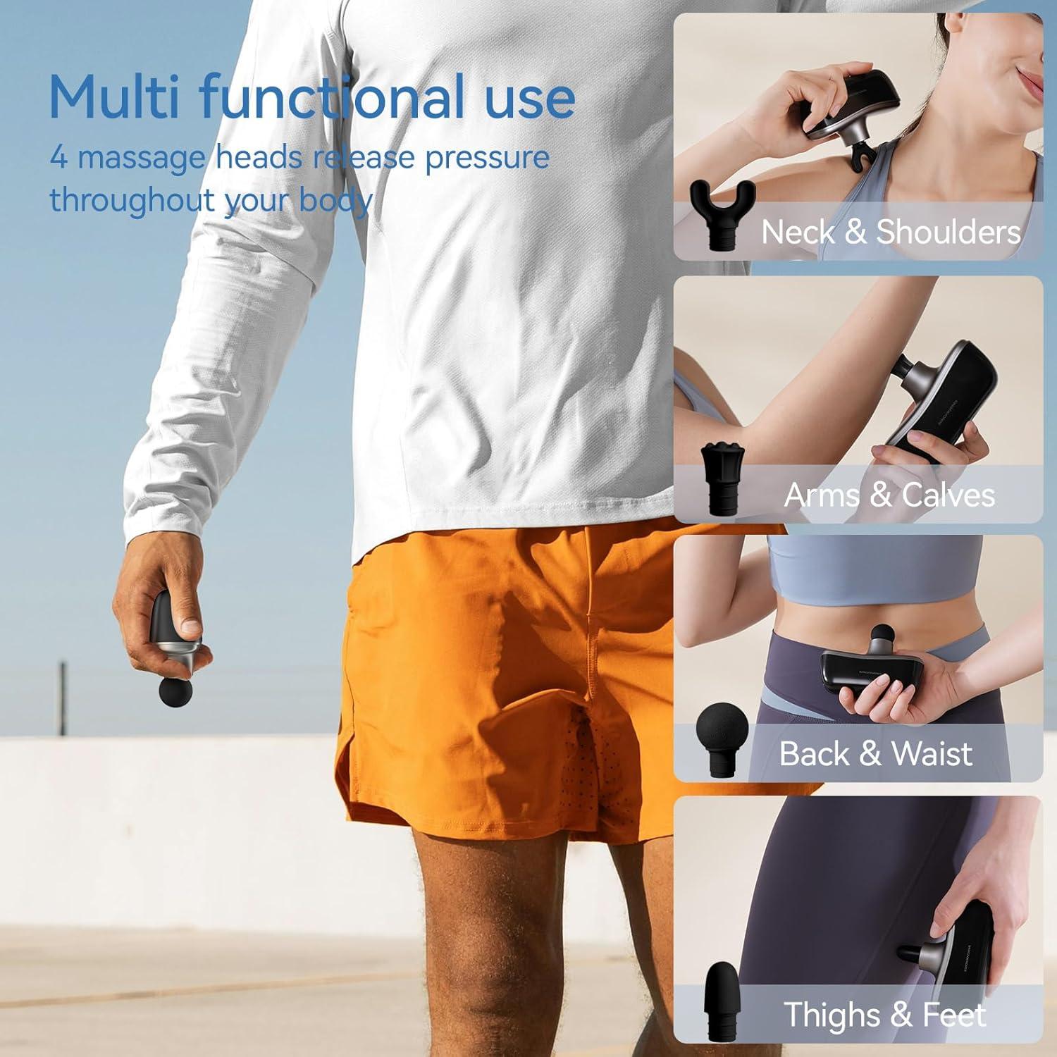 Pistola de Masaje KingPavonini Mini 10 Velocidades 0.23 kg