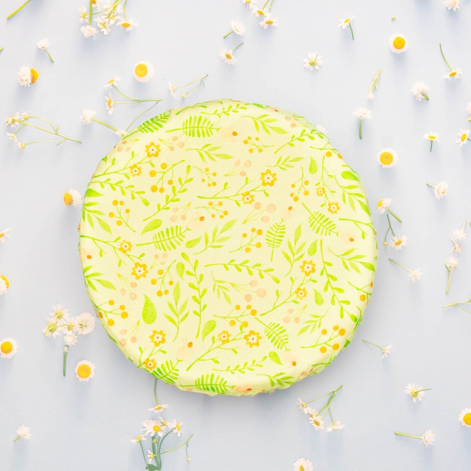 3 Tapas Reutilizables de Cera de Abeja GNHUT 25cm Ecológicas