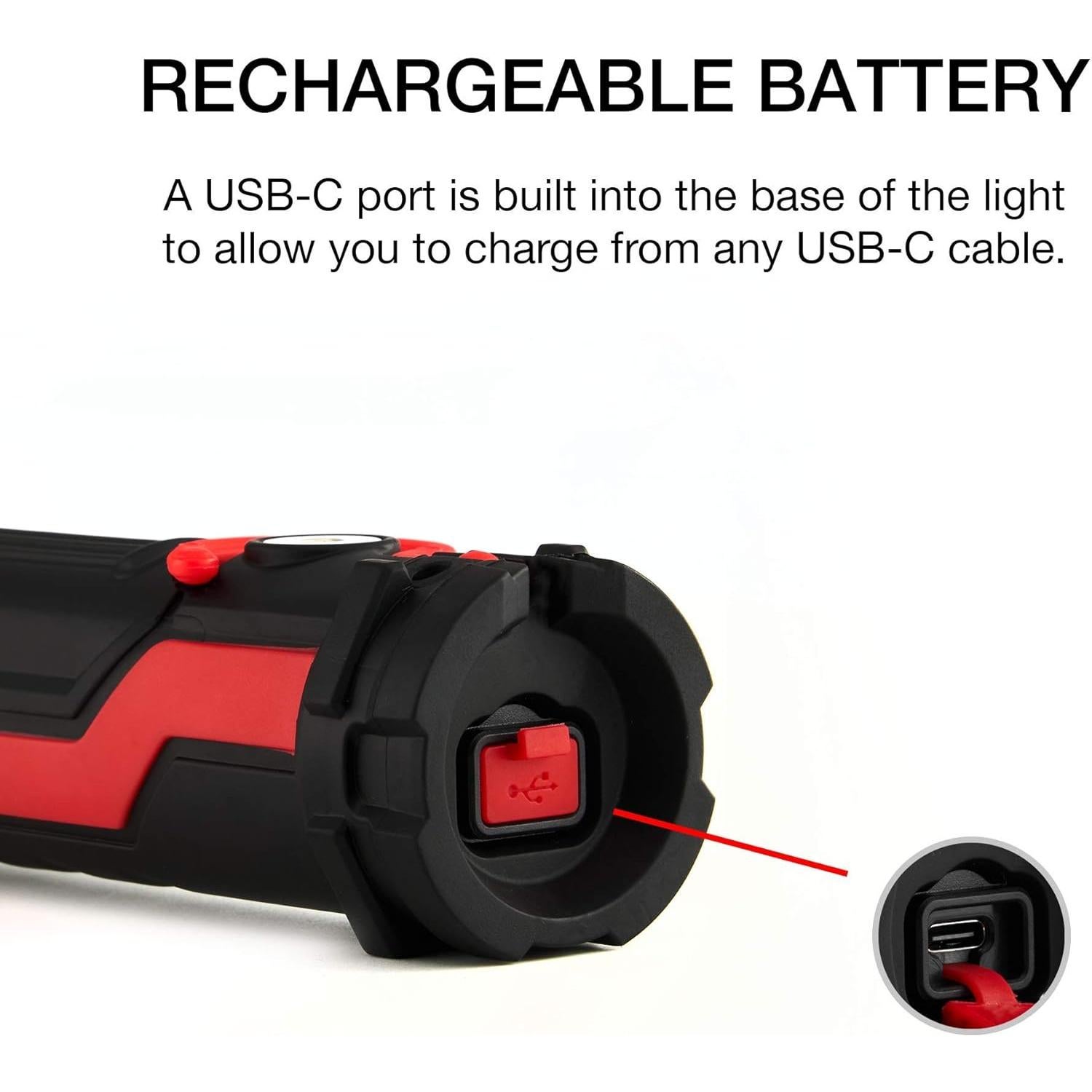Luz de Trabajo Inalámbrica NEIKO 40337A 10W LED UV 1000 Lúmenes