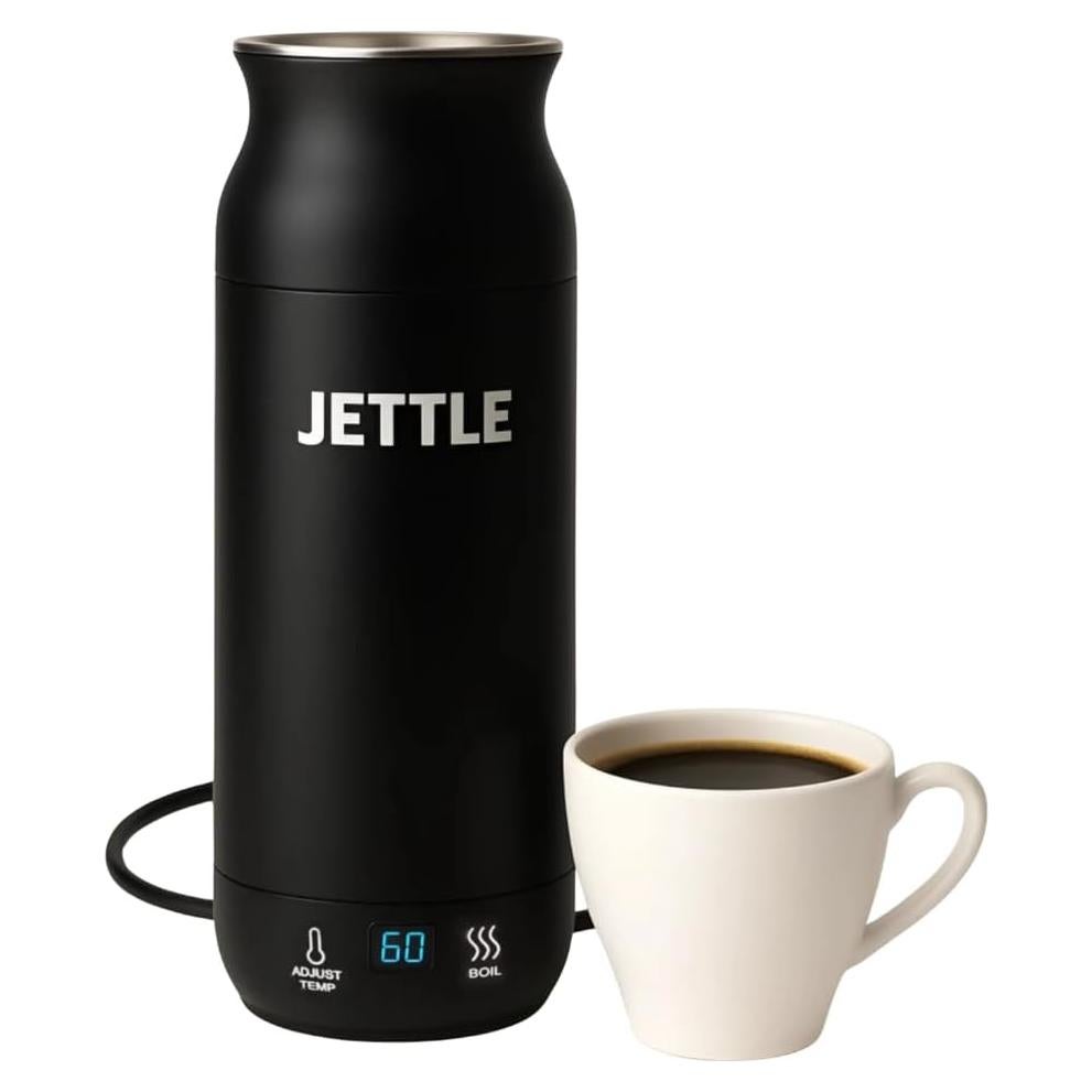 Hervidor Eléctrico Jettle 450ml Acero Inoxidable Control Táctil
