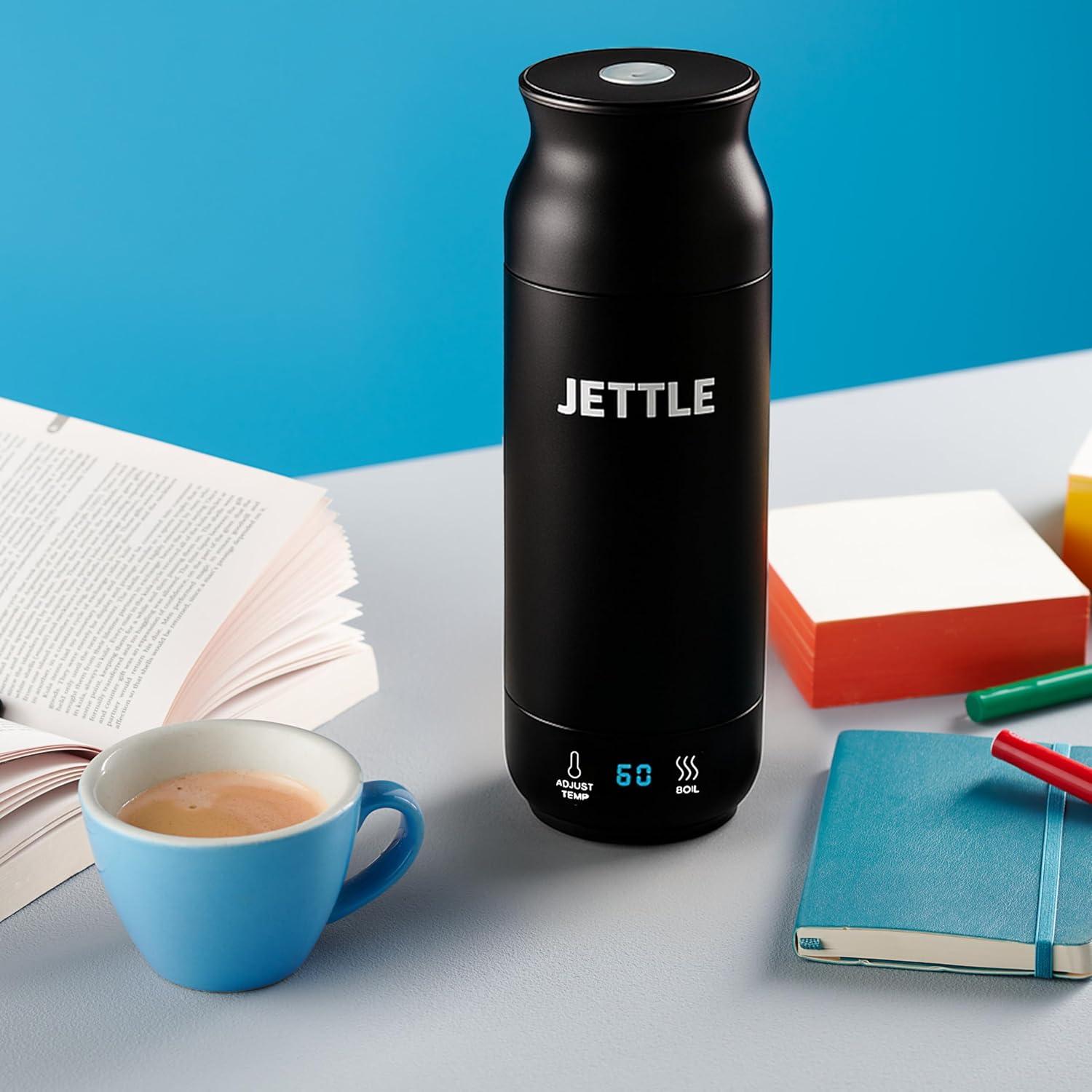 Hervidor Eléctrico Jettle 450ml Acero Inoxidable Control Táctil
