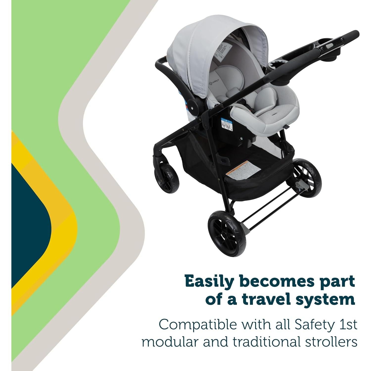 Asiento de auto para infantes Safety 1st onBoard Slide DLX Verde