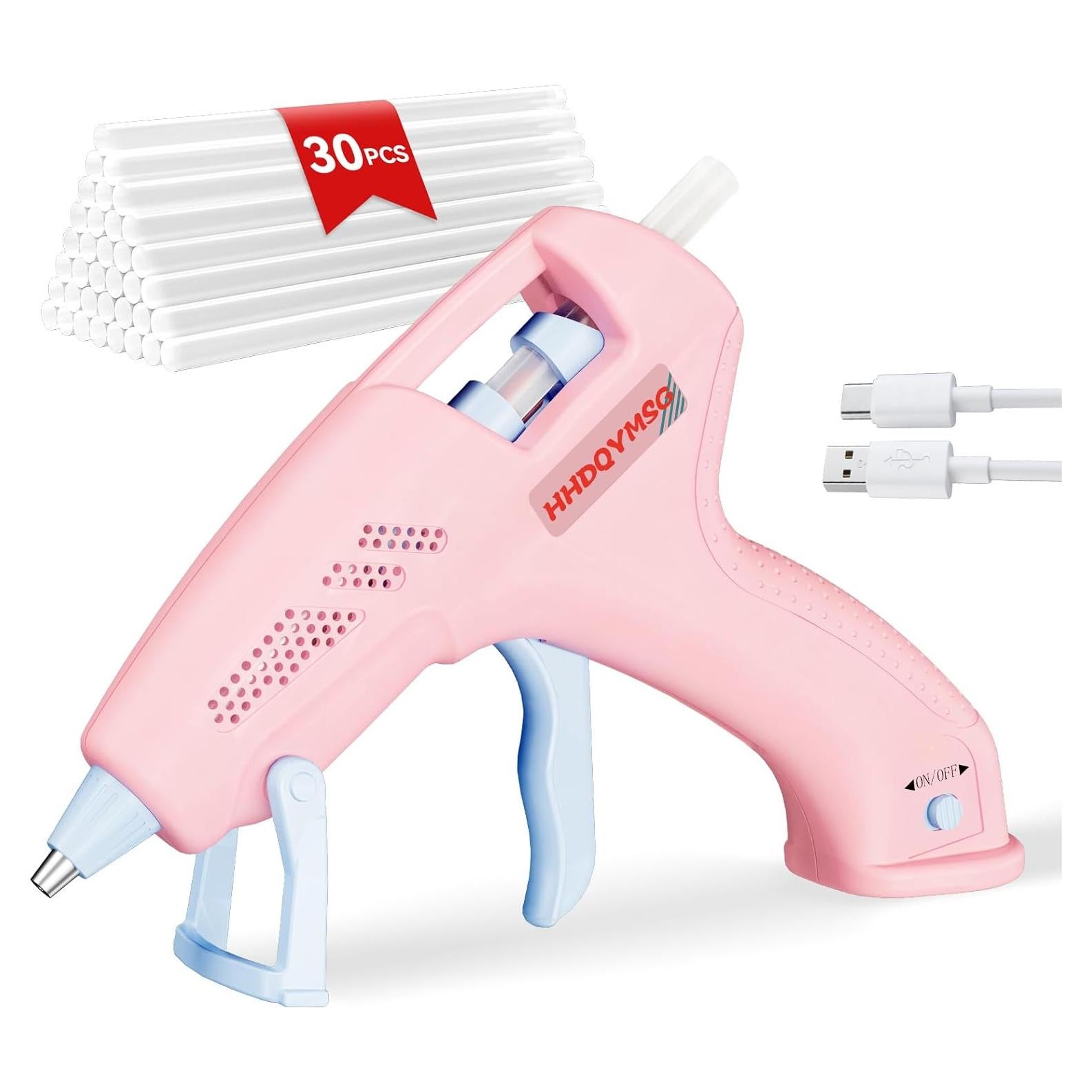 Pistola de Silicona Caliente Inalámbrica HHDQYMSG 20W 2000mAh