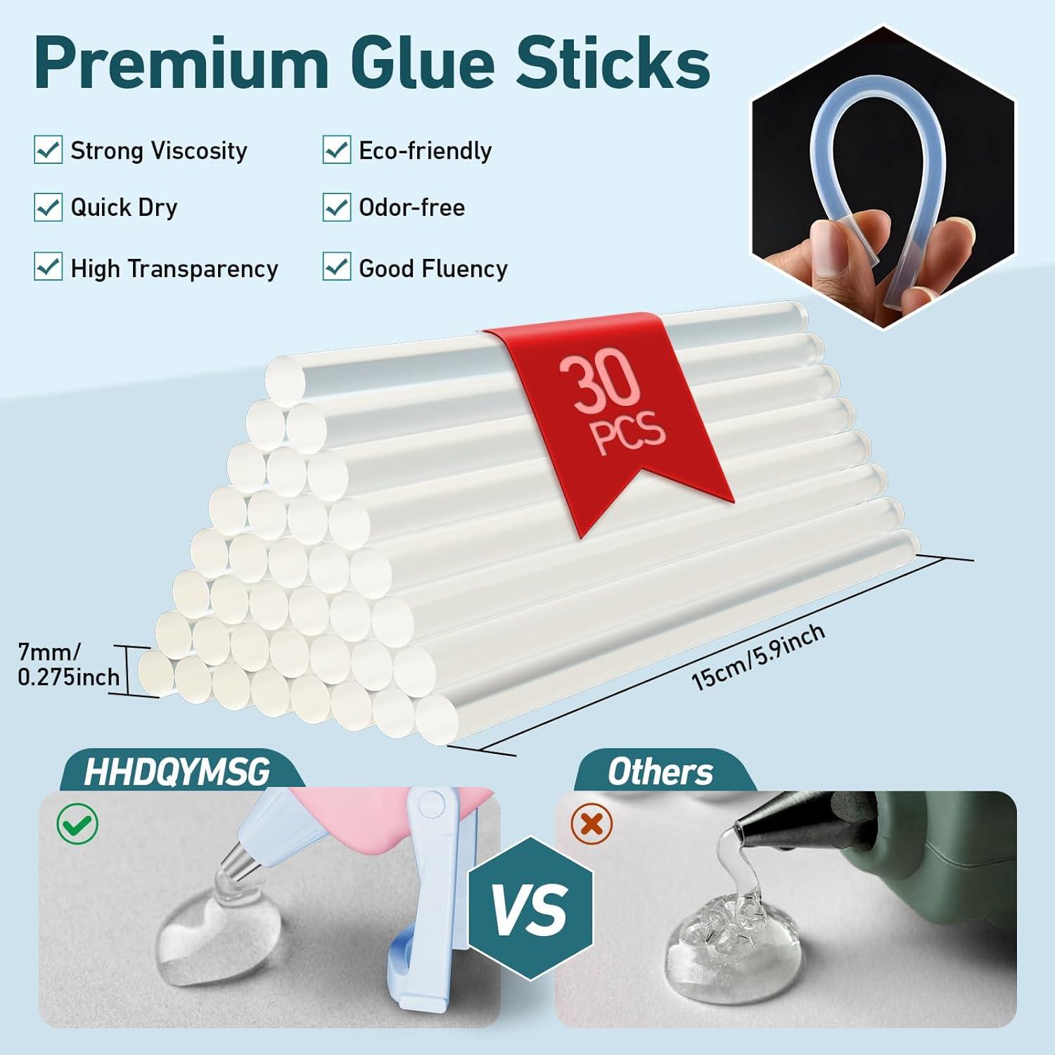 Pistola de Silicona Caliente Inalámbrica HHDQYMSG 20W 2000mAh