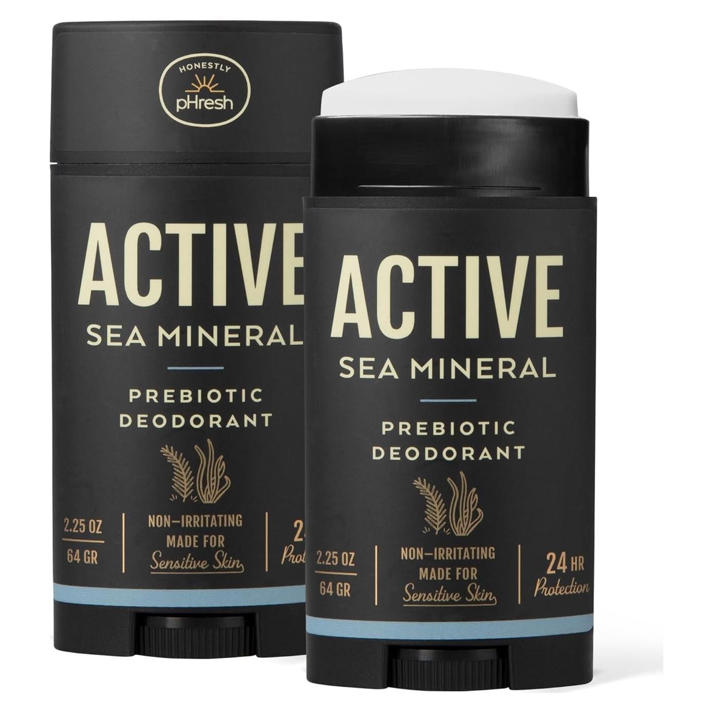 Desodorante Natural Honestly pHresh para Hombres 70.87 g - Libre de Aluminio y Bicarbonato