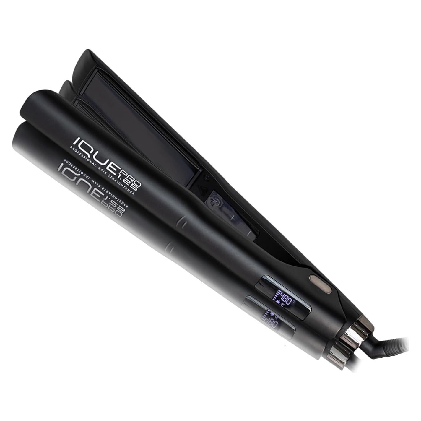 Plancha y Rizador de Cabello iQUE Nano Titanio 1.25" 2-en-1