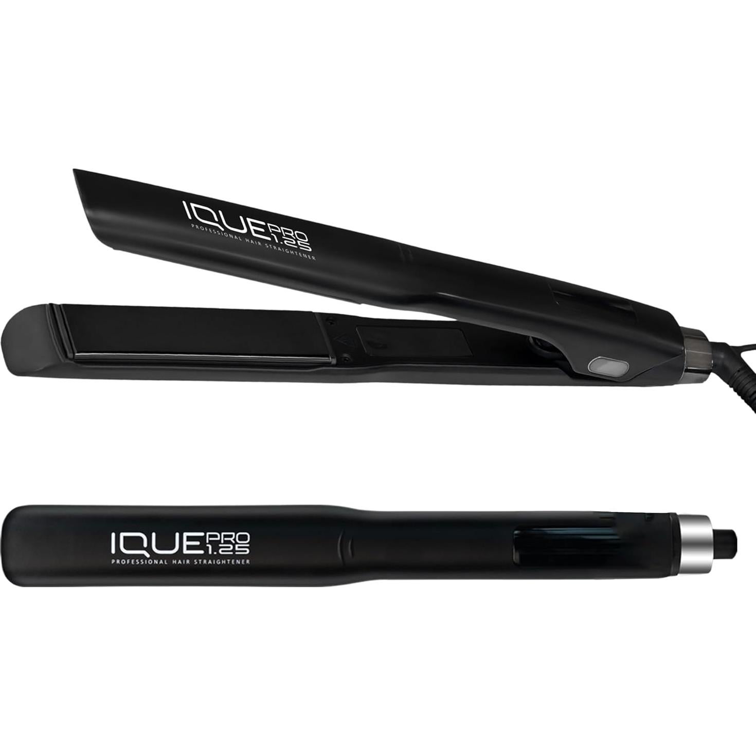 Plancha y Rizador de Cabello iQUE Nano Titanio 1.25" 2-en-1