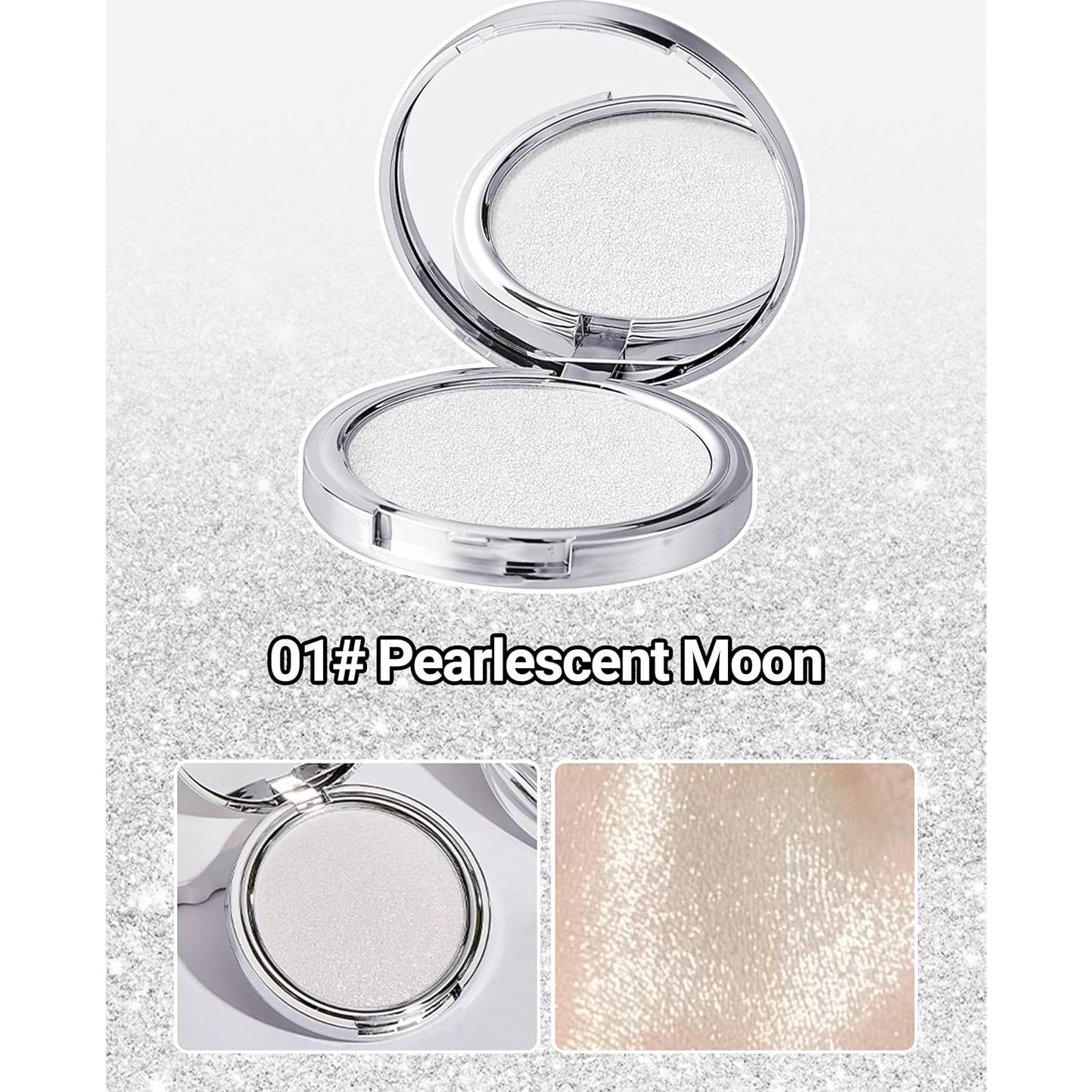 Iluminador Facial Erinde Shimmer 01 Luna Perlescente 70g