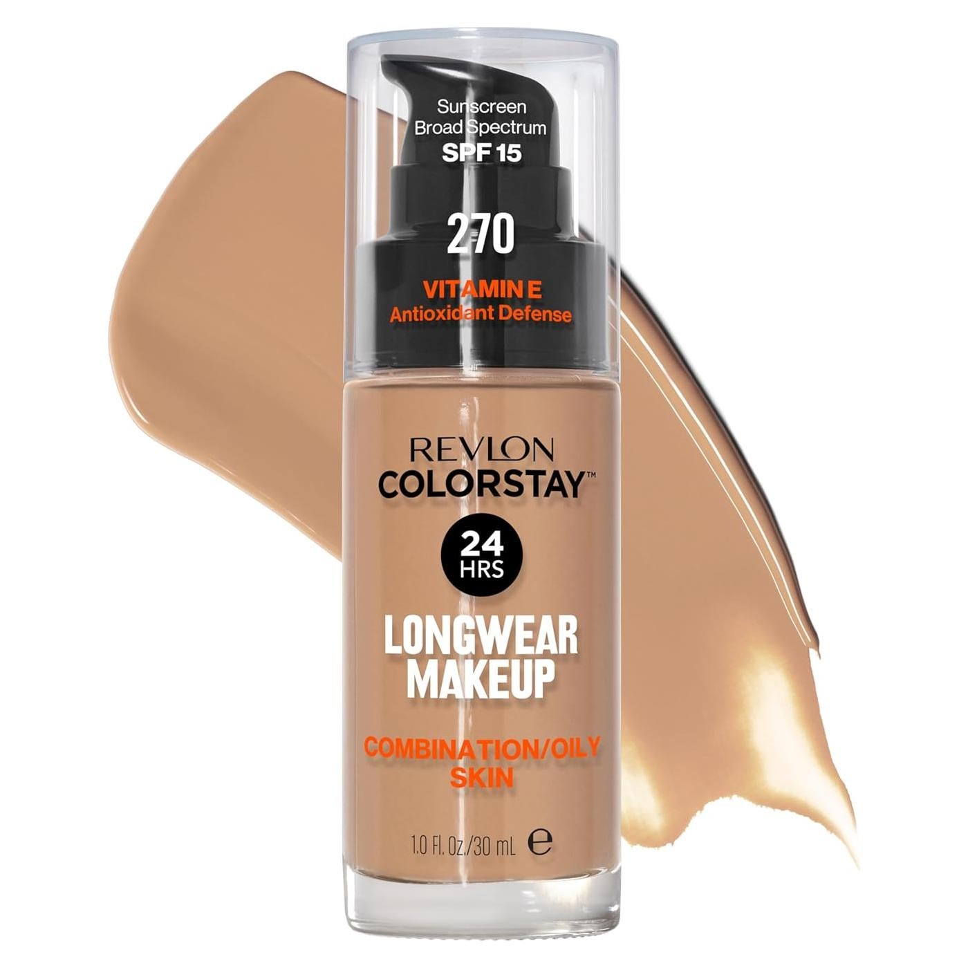 Base Líquida Revlon ColorStay 28.35 ml Piel Mixta-Grasa SPF 15