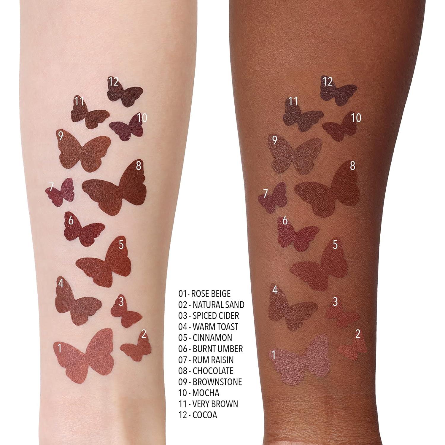 Lápiz Labial Mate Moira 009 Brownstone 5.1g