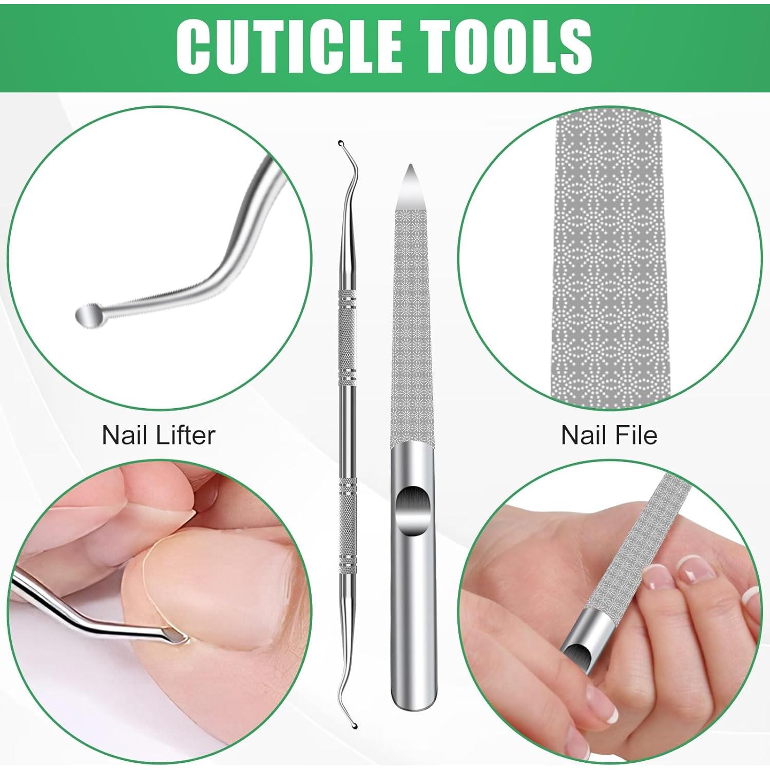 Cortauñas para Pies GJNL con Recogedor y Mango Largo