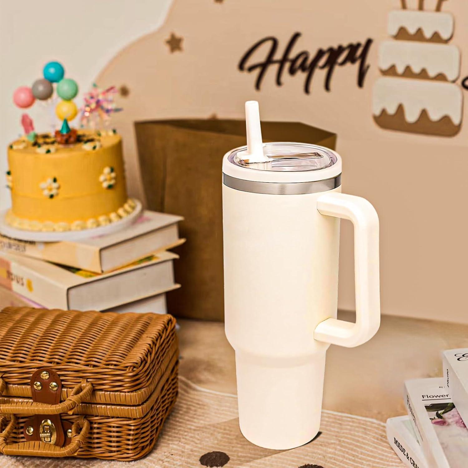 Tapa de Popote XPMY para Vaso Stanley 40 Oz Reutilizable 2 Pzs