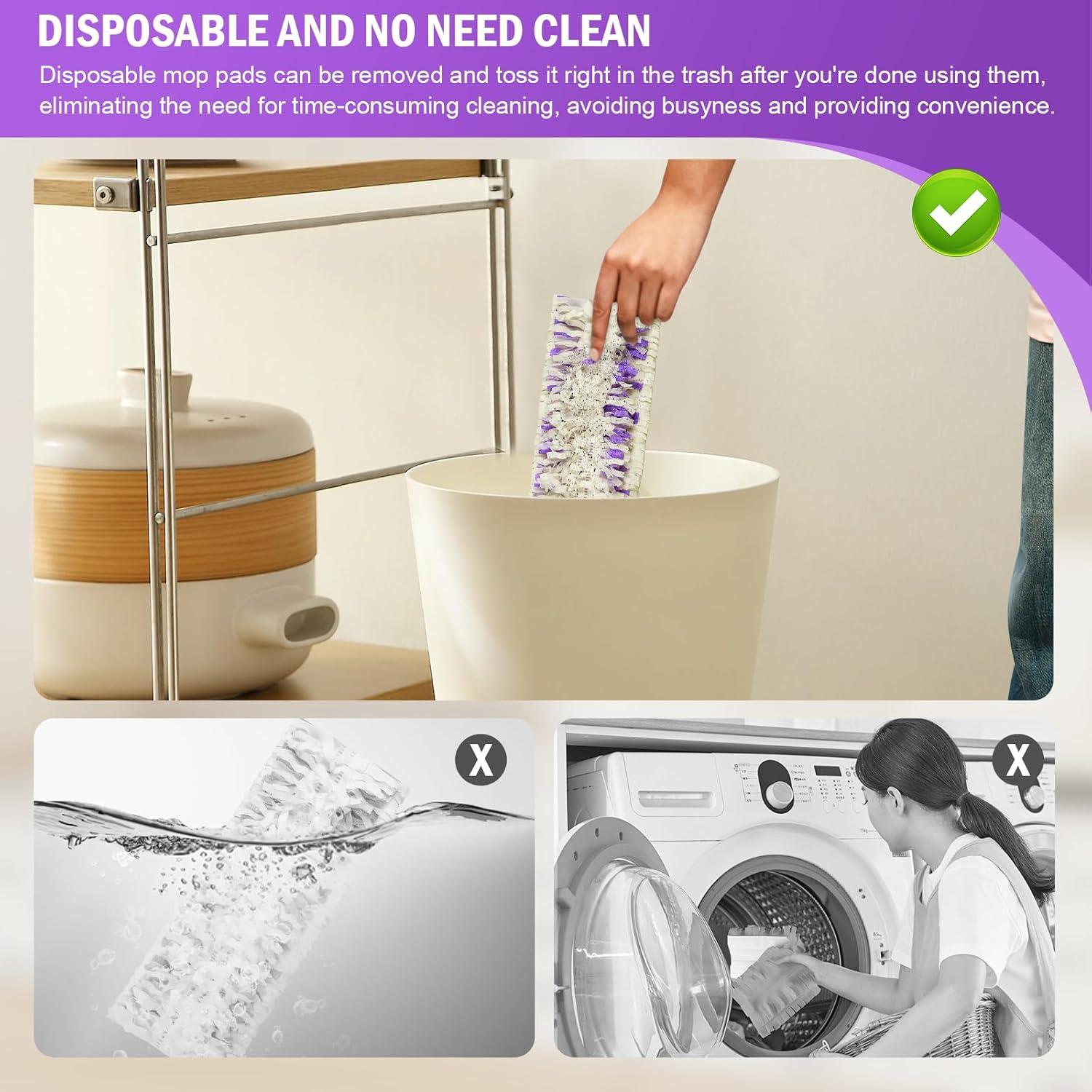 15 Recargas Almohadillas Desechables Mopa PowerMop Fenkabs