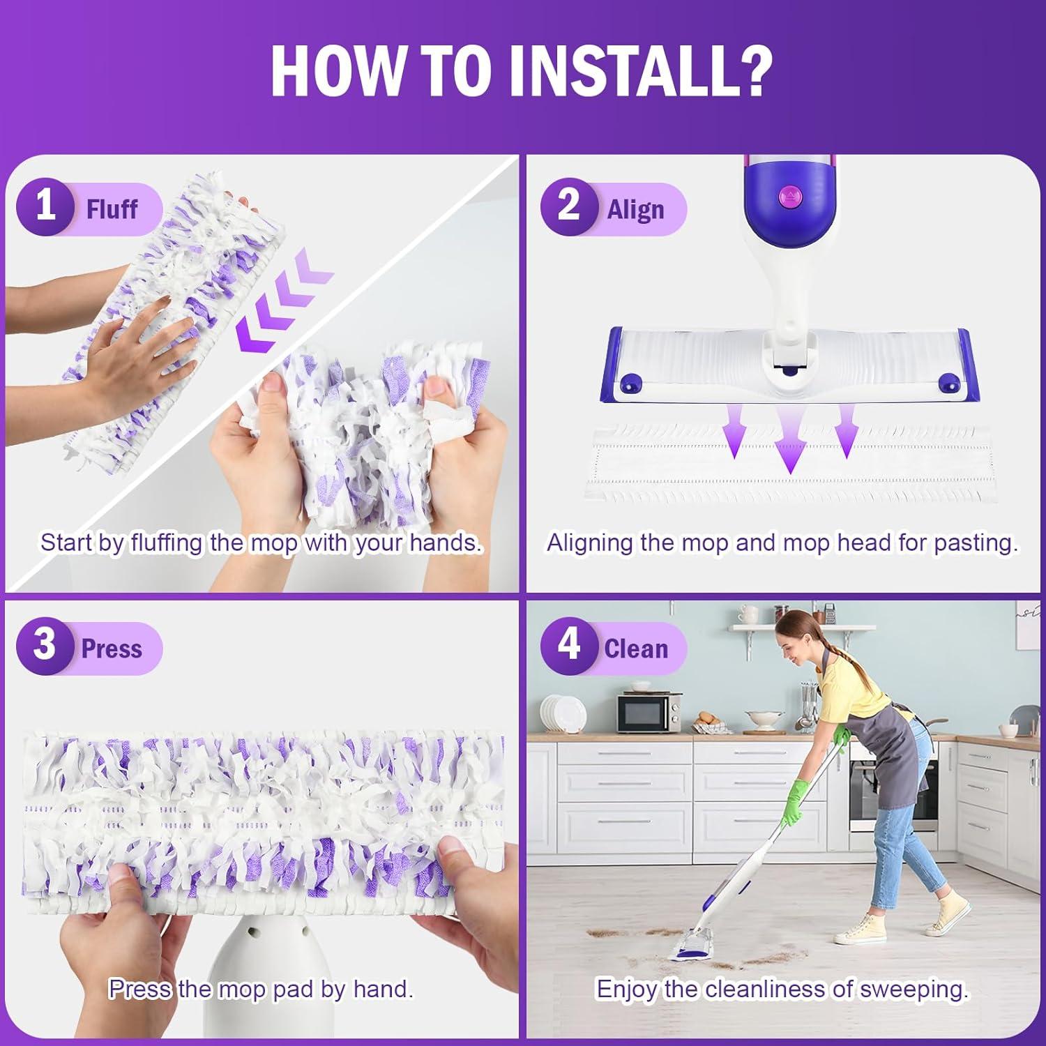 15 Recargas Almohadillas Desechables Mopa PowerMop Fenkabs