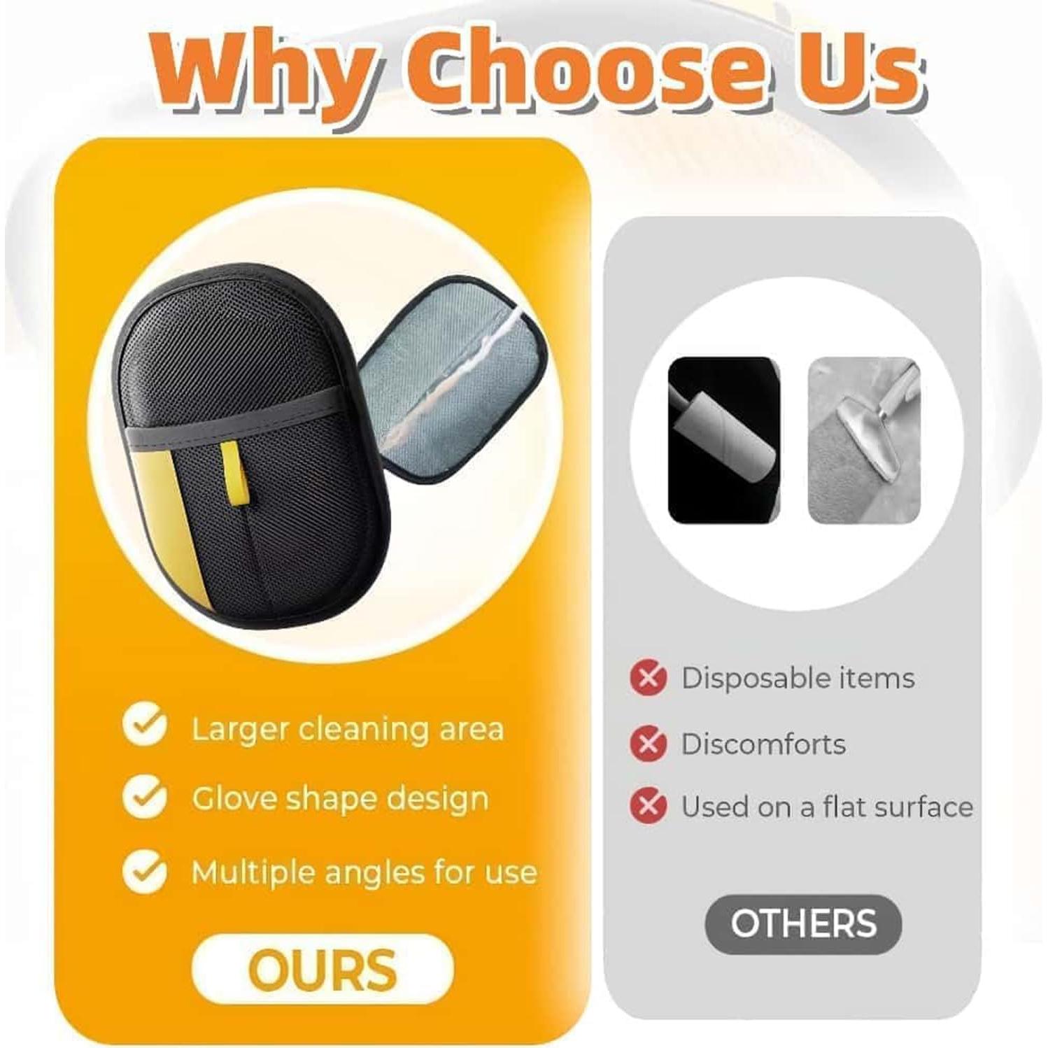 Guantes de Aseo para Mascotas Genérico HDW1 2PCS