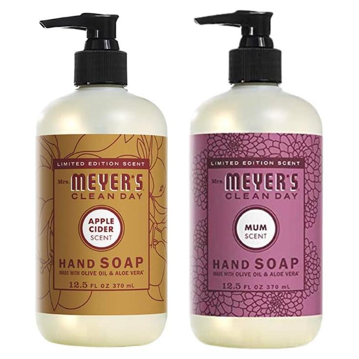 Jabón de Manos Líquido Mrs. Meyer's Clean Day - 2 Aromas