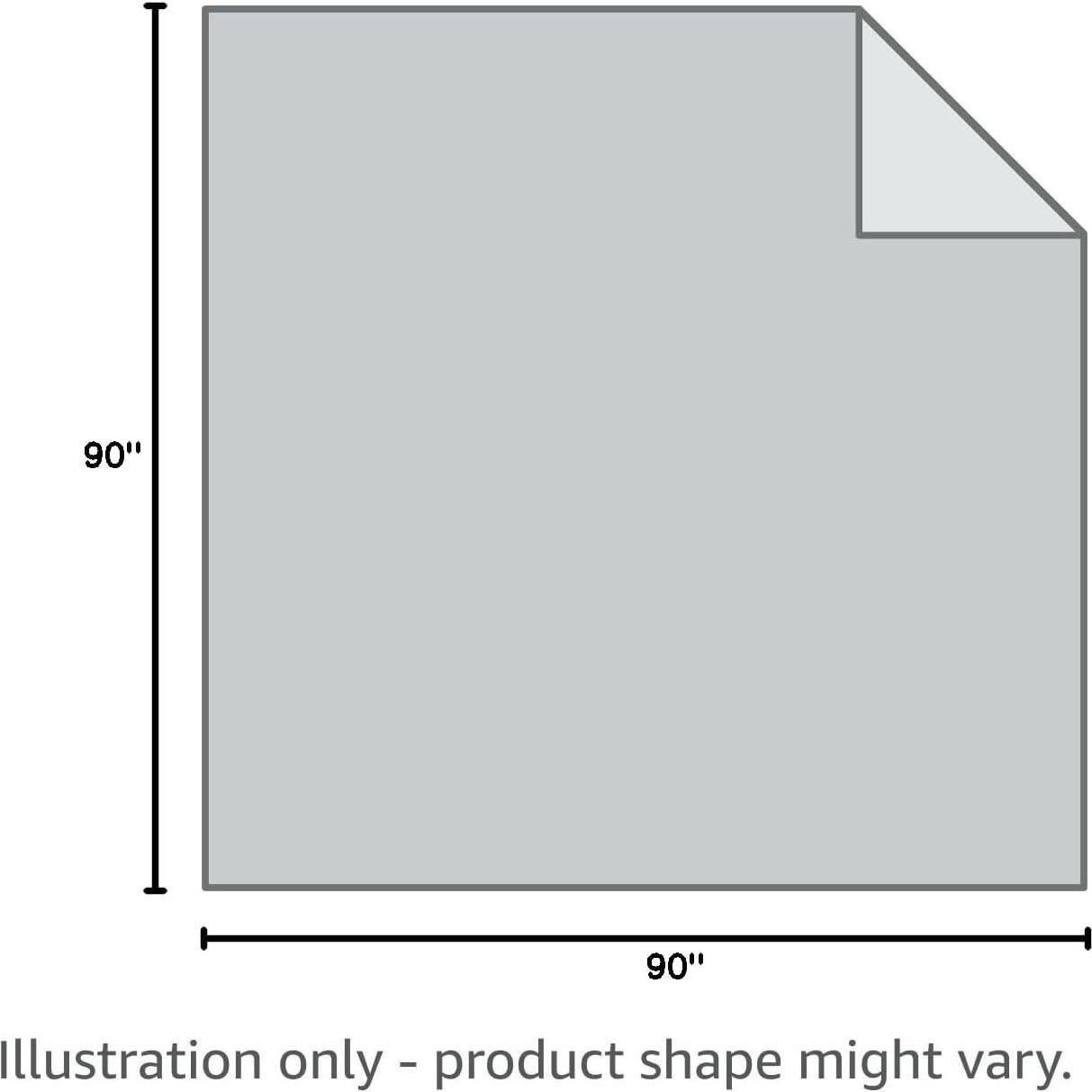 Manta de Felpa Sherpa PHF Queen 90x90 cm Crema 510GSM