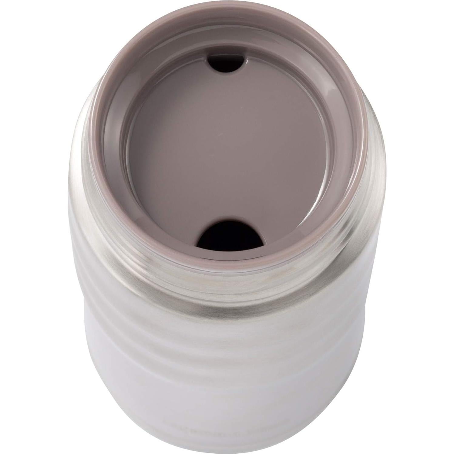 Taza de Viaje Kyocera Giratoria 500ml Acero Inoxidable Negro