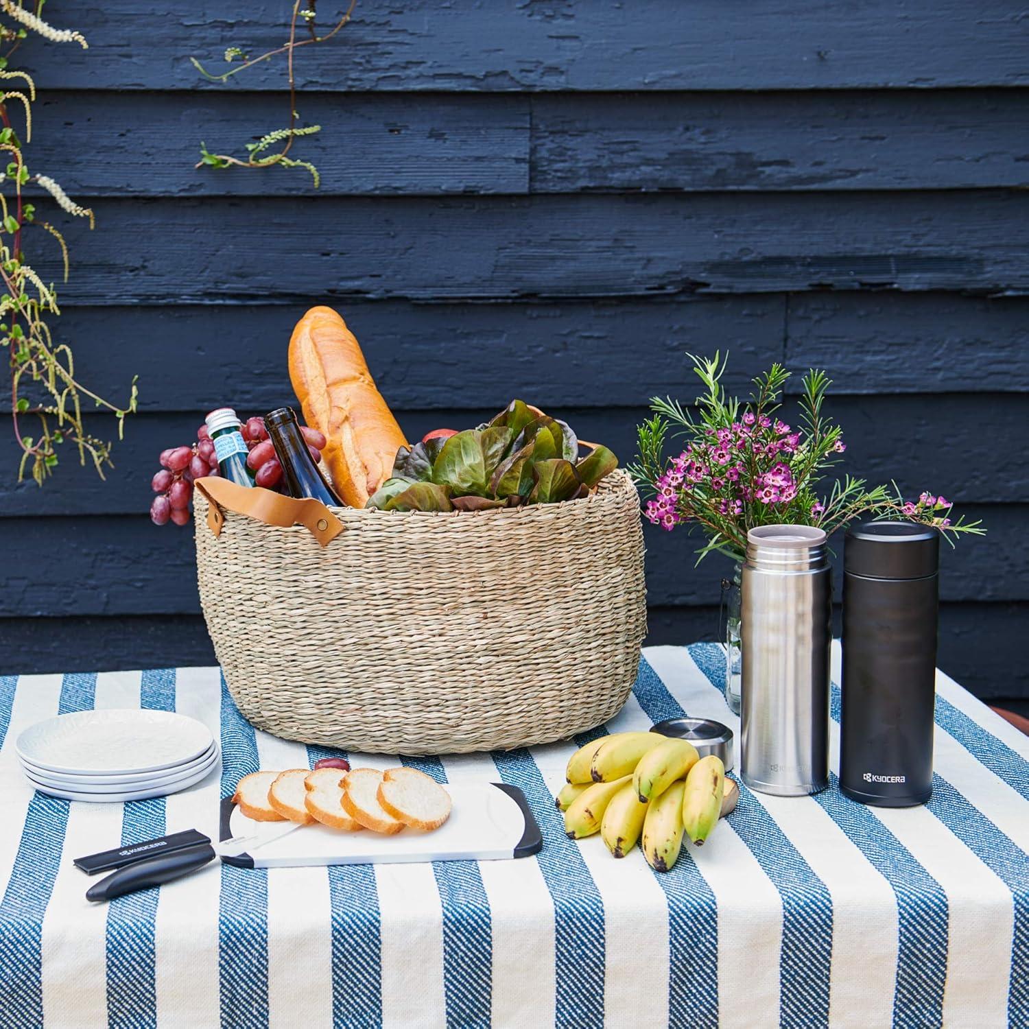 Taza de Viaje Kyocera Giratoria 500ml Acero Inoxidable Negro