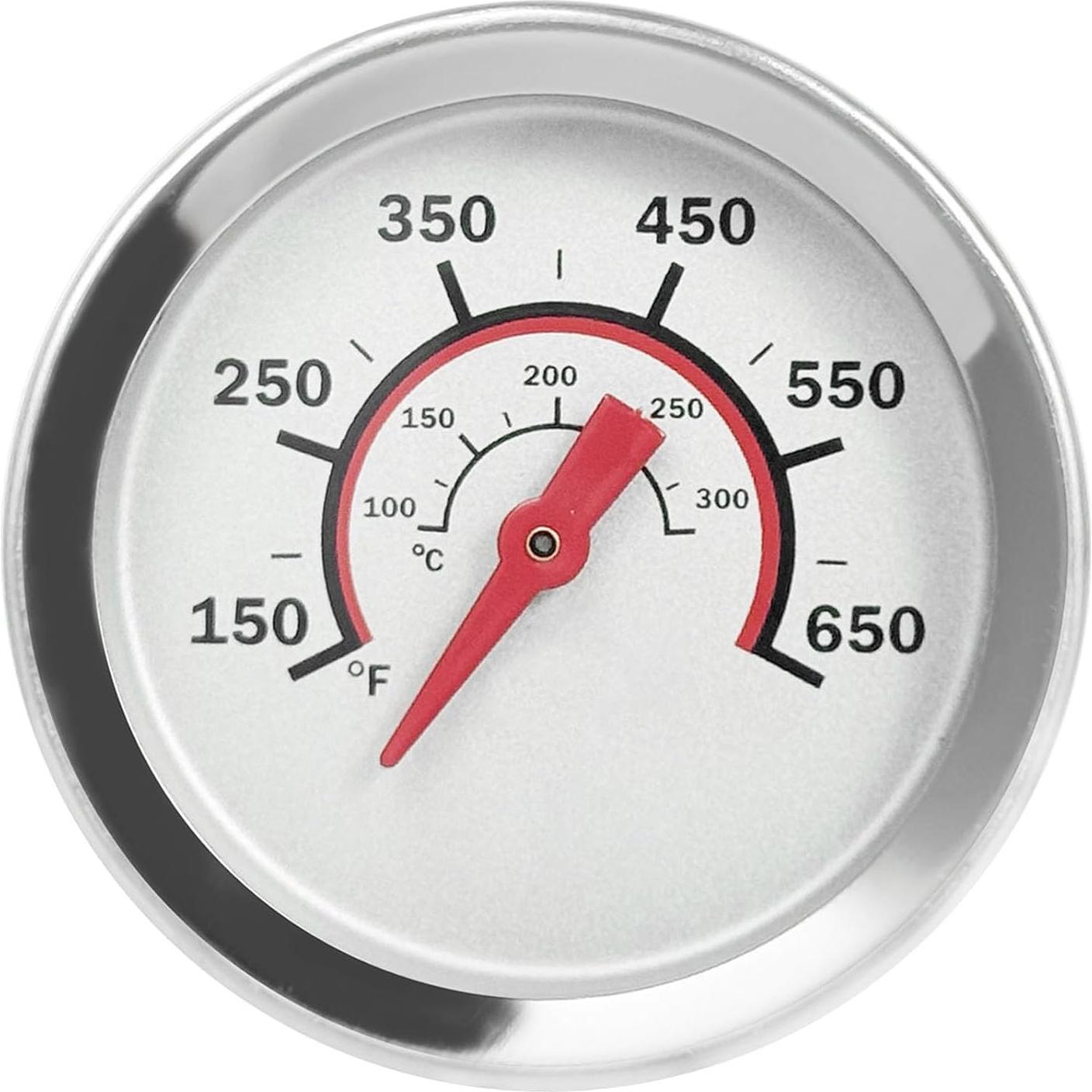 Medidor de Temperatura de Tapa PETKAO 1.8" para Parrilla Charbroil