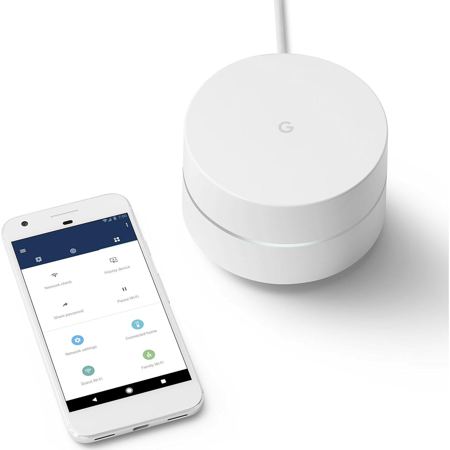 Sistema Google WiFi 1-Pack - Router Renovado para Cobertura Total