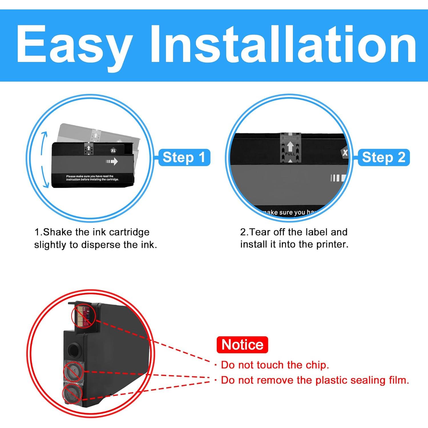 Cartucho de tinta LCL 952XL negro alto rendimiento 2 unidades