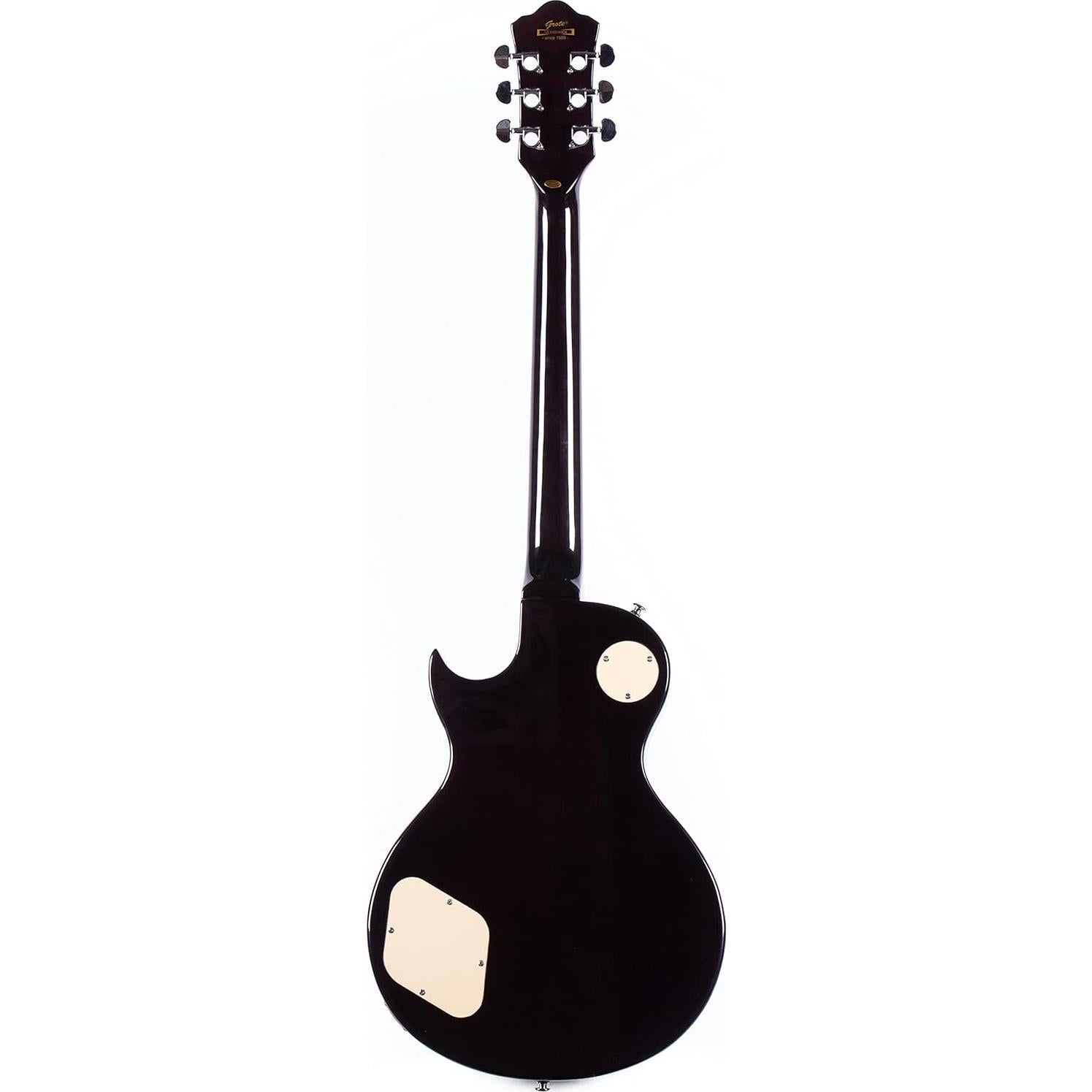 Guitarra Eléctrica Grote LPYS-006 Cuerpo Sólido Negro